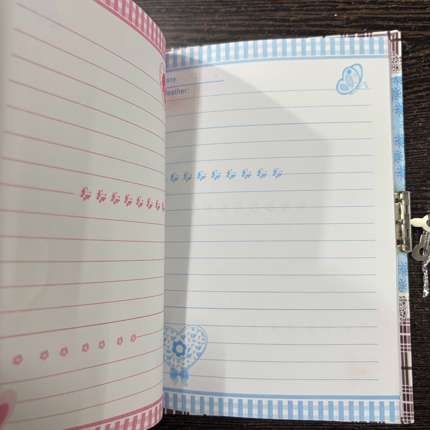 Teddy Design Note Book with Lock Diary for Kids Secure Journal Creative Writing Pad Ideal Return Gift for Children - 7 Inch - Apkamart