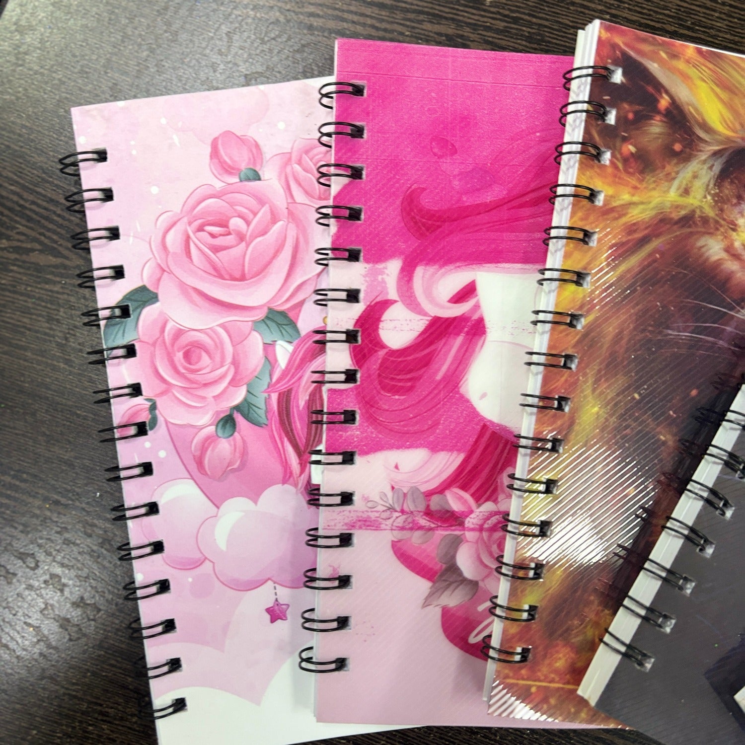 Spiral Note Book Single Line | A6 Size Note Book (60 Pages) - For Kids, Students & Return Gifts