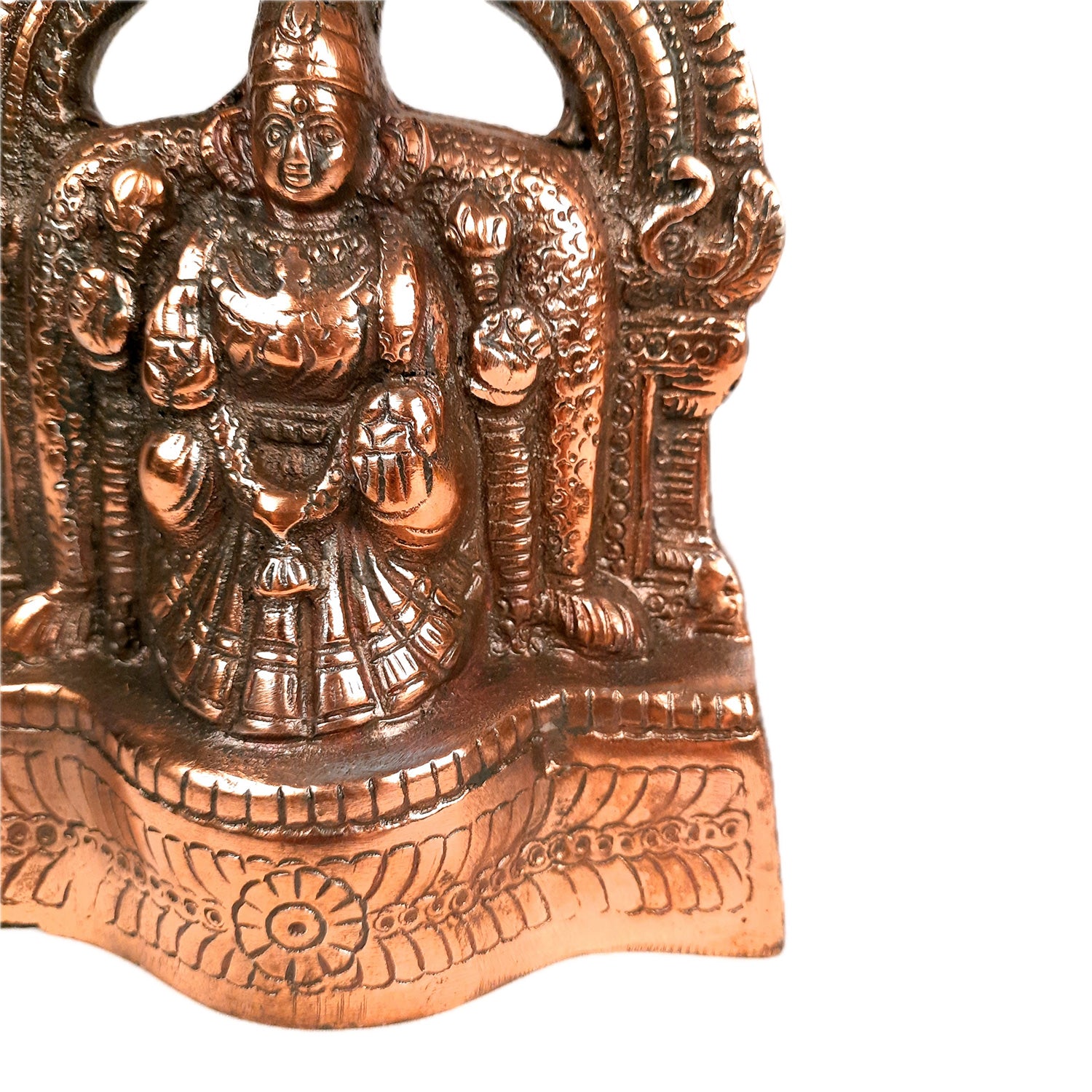 Goddess Padmavati Idol Statue | Devi Padmawati Murti - for Main Gate, Home, Diwali, Puja I Religious Decor & Gift - 9 Inch - Apkamart