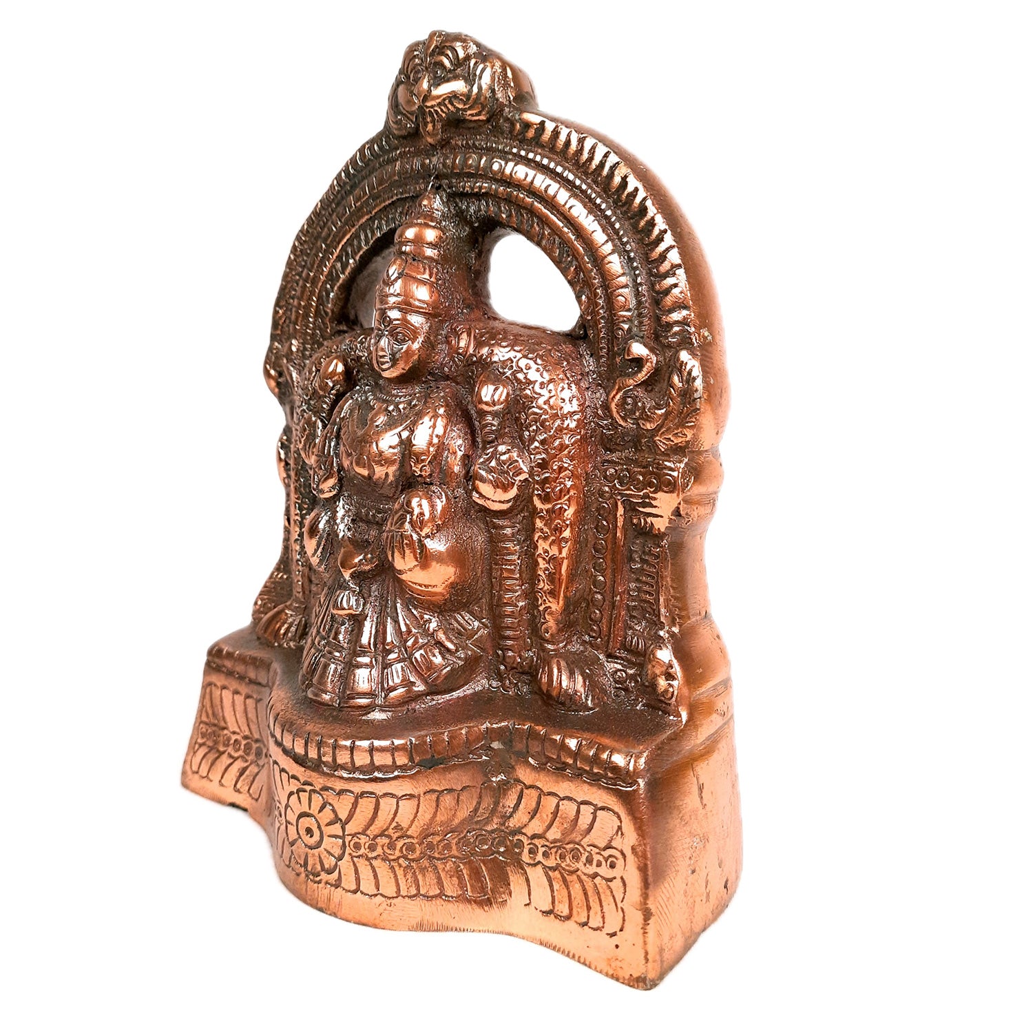 Goddess Padmavati Idol Statue | Devi Padmawati Murti - for Main Gate, Home, Diwali, Puja I Religious Decor & Gift - 9 Inch - Apkamart