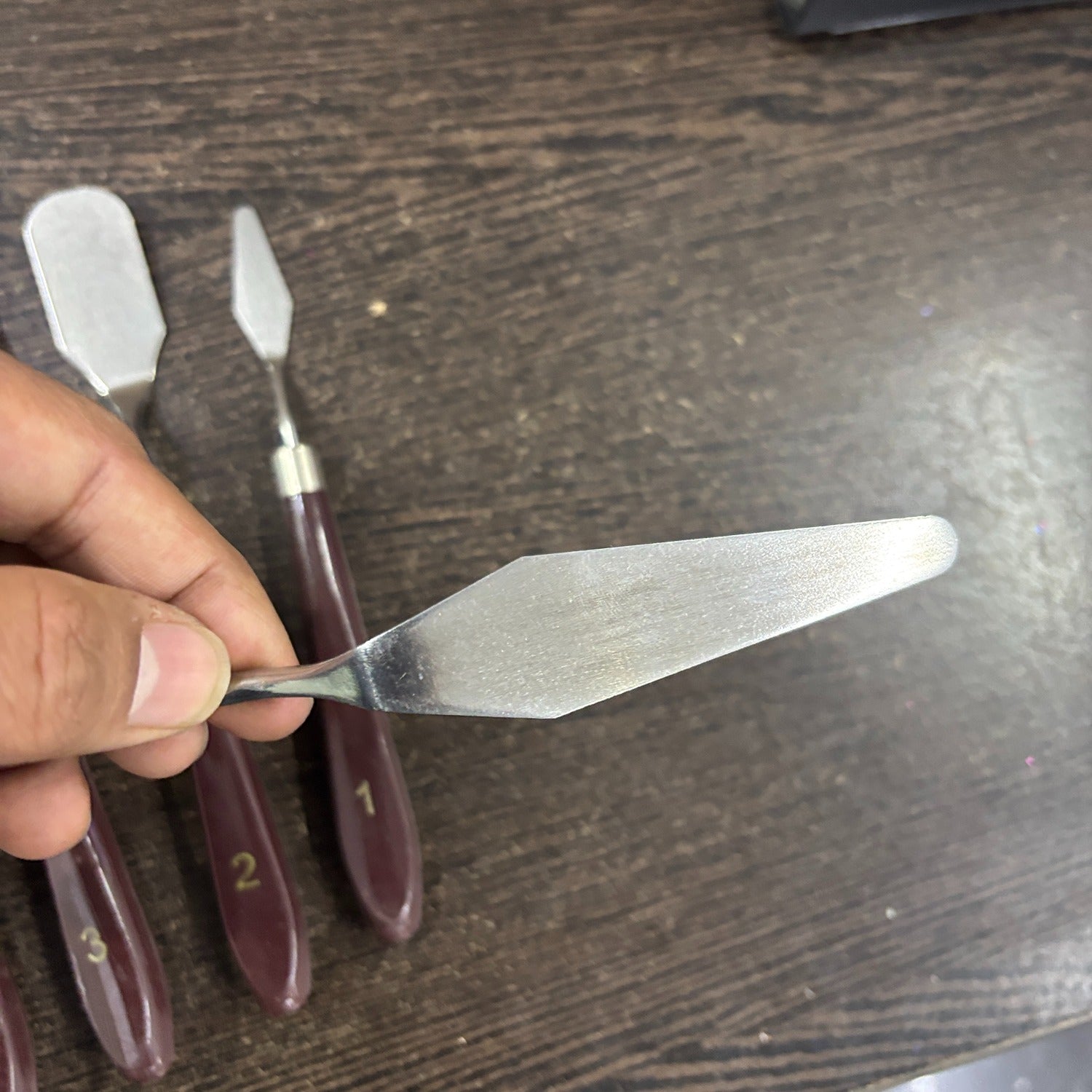 Palette Knives Set for Painting | Flexible Stainless-Steel Painting Knife Tools for Artists | Multi-Use Palette Knives | Ideal Craft Kit & Creative Return Gift - Apkamart 