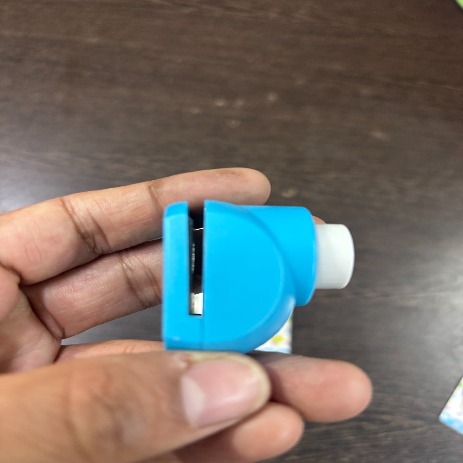 Kids Paper Cutter | Safe Plastic Craft Cutter for School Projects, Art & DIY | Child-Friendly Stationery Tool