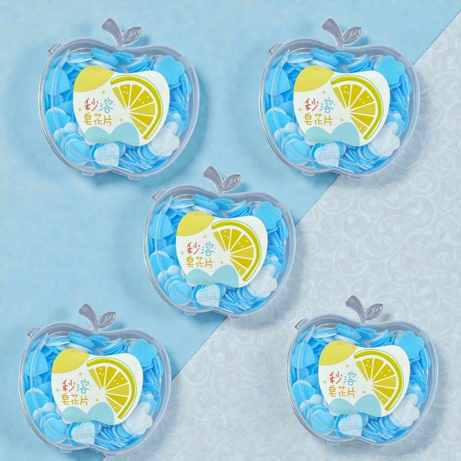 Portable Paper Soap for Kids | Single-Use Soap Sheets for School, Travel & Return Gifts - Apkamart #Style_Pack Of 5