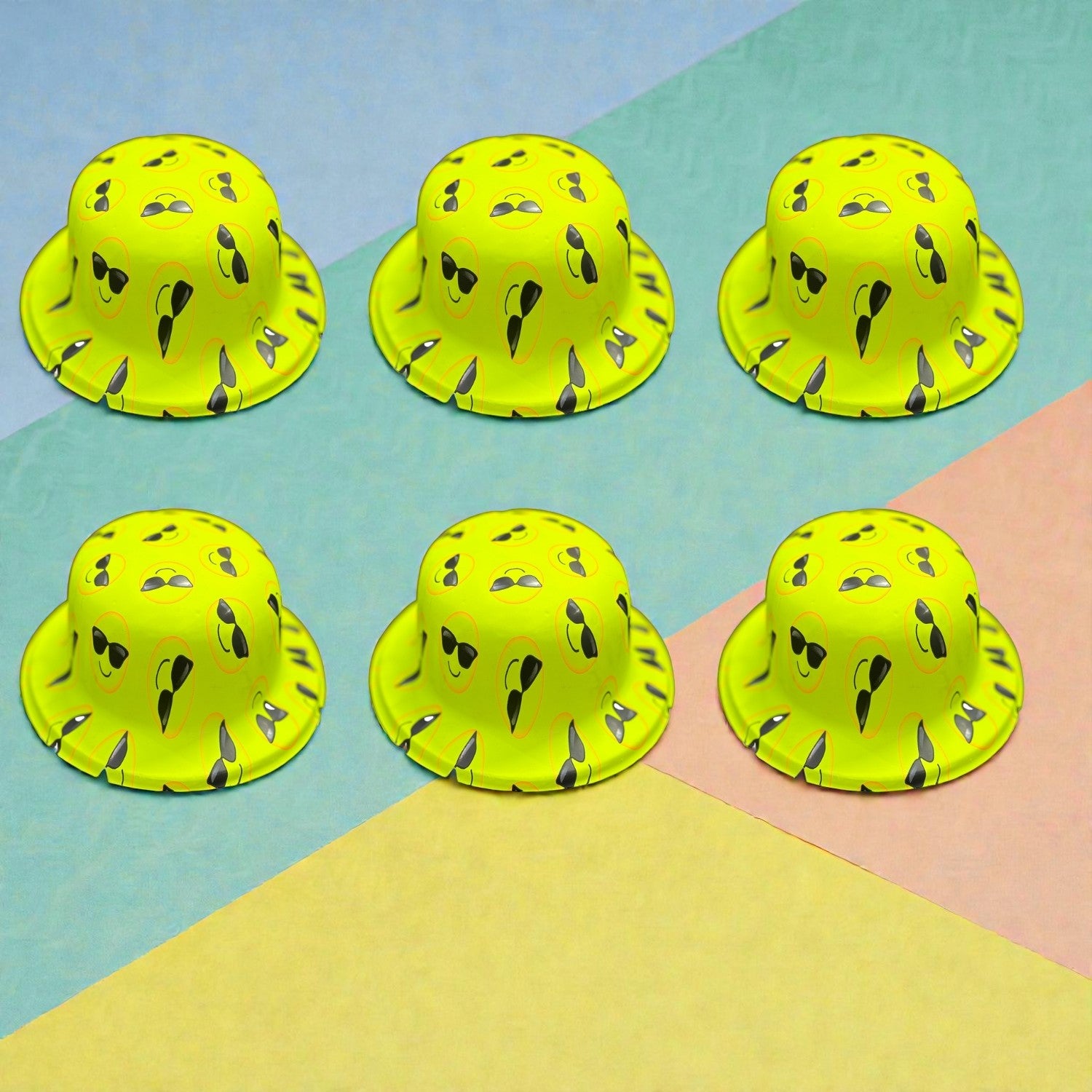 Party Caps for Kids Birthday Celebration | Colorful Paper Party Caps for Birthday Parties, Return Gifts, School Events & Theme Parties - Apkamart #Style_Pack Of 6