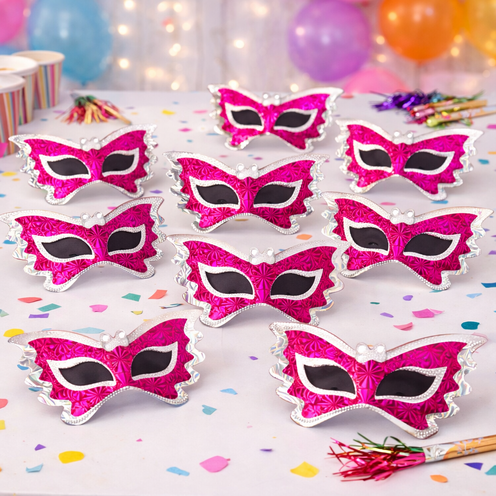Party Mask for Kids Birthday Party | Fun Face Mask for Party Celebration, Fancy Dress, Events & Photos