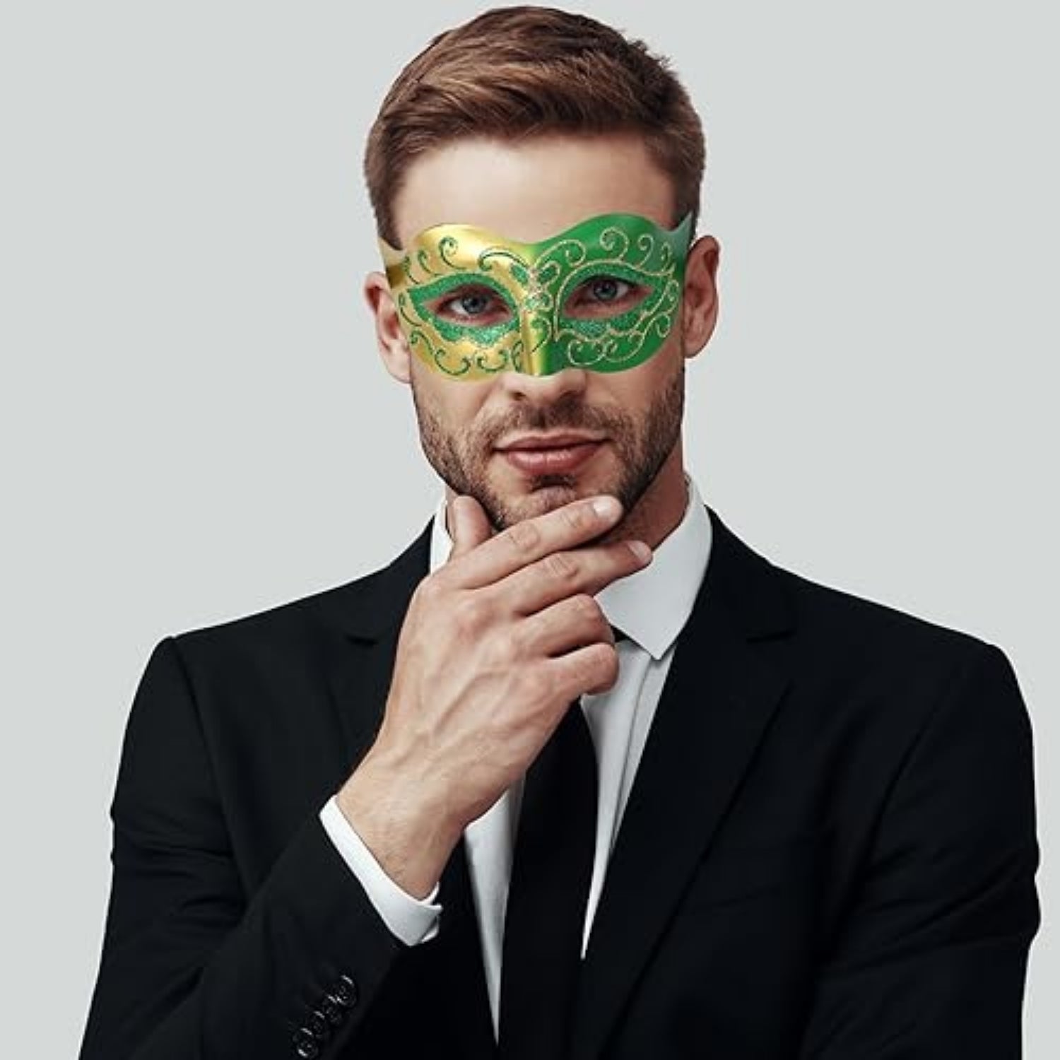 Party Mask for Kids | Birthday Party Face Mask for Party Celebration & Photos - (Pack Of 2)