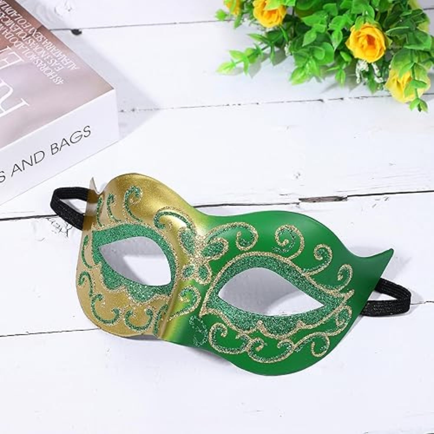 Party Mask for Kids | Birthday Party Face Mask for Party Celebration & Photos - (Pack Of 2)