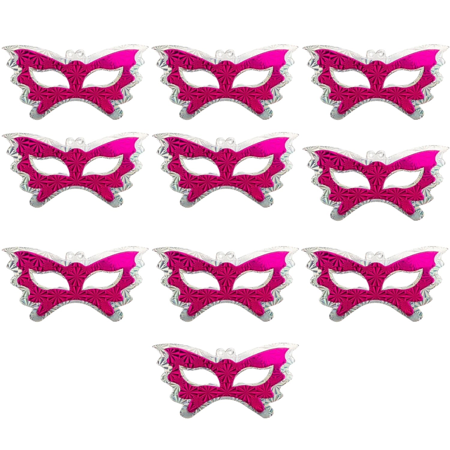 Party Mask for Kids Birthday Party | Fun Face Mask for Party Celebration, Fancy Dress, Events & Photos - Apkamart #Style_Pack Of 10