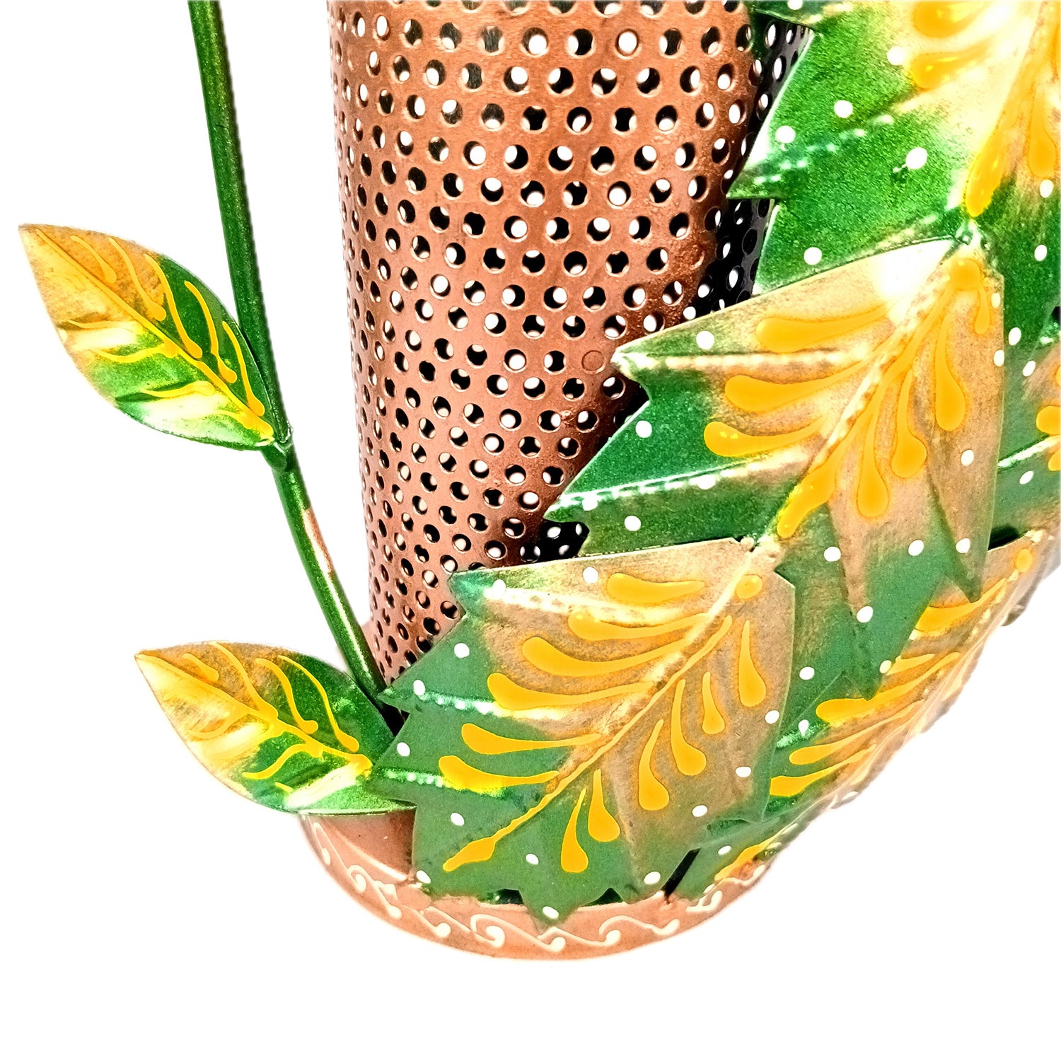 Peacock Pen Holder With Vibrant Color Feathers | Desk Organizer | Multipurpose Stand - For Gifts, Table, Desk Organizing, Office Decor & Corporate Gifts - 11 Inch - Apkamart