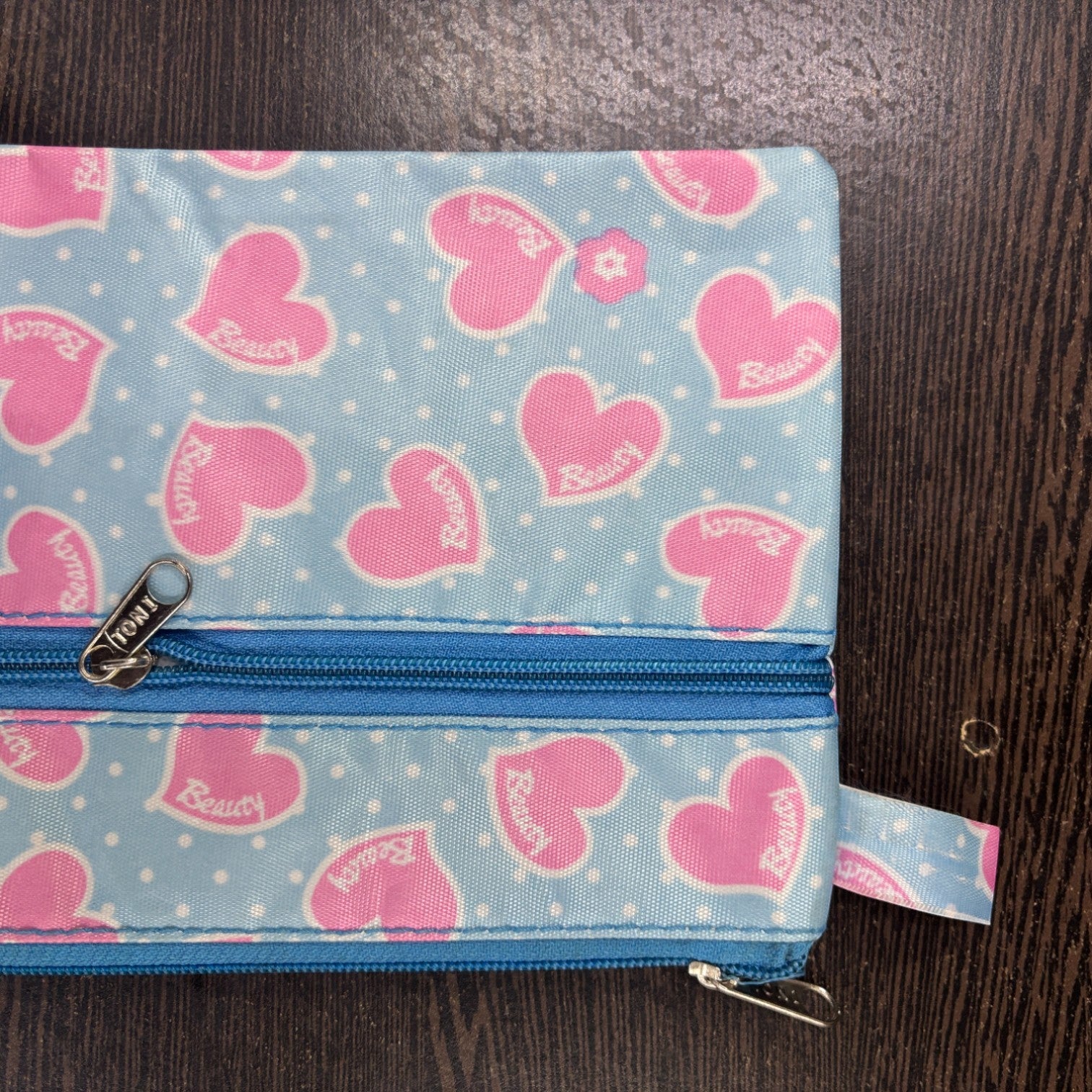 Kids Print Pencil Organiser Pouch Cute School Teens - Apkamart