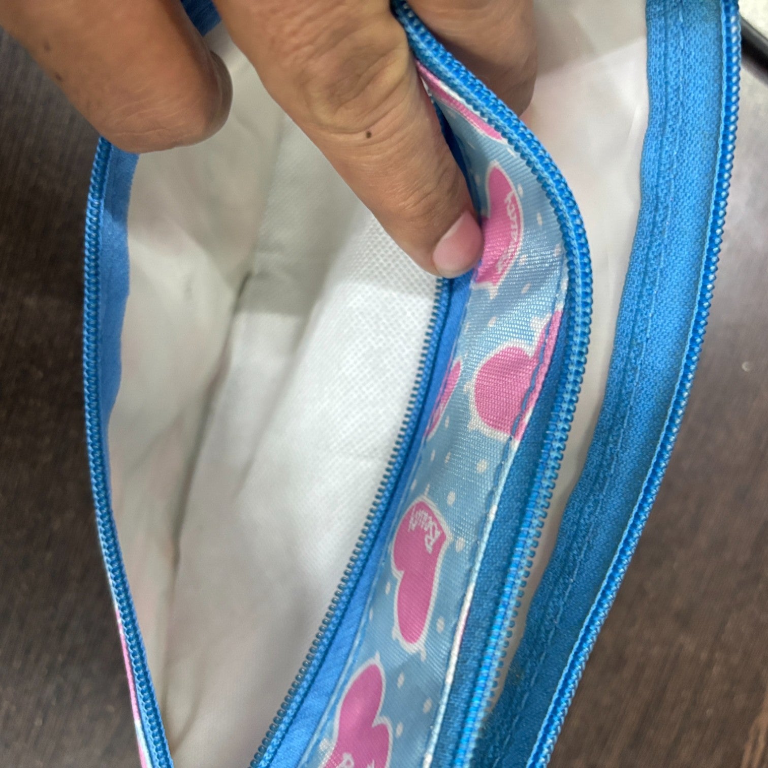 Kids Print Pencil Organiser Pouch Cute School Teens - Apkamart
