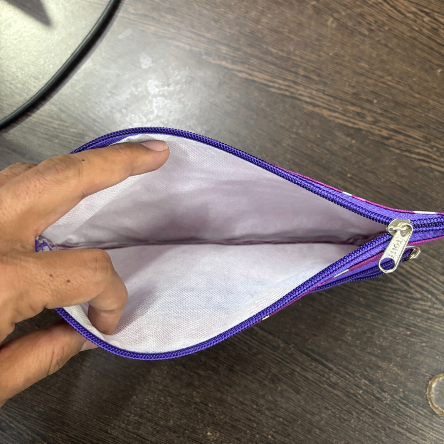 Pencil Stationery Pouch Durable Zip For Kids School - Apkamart