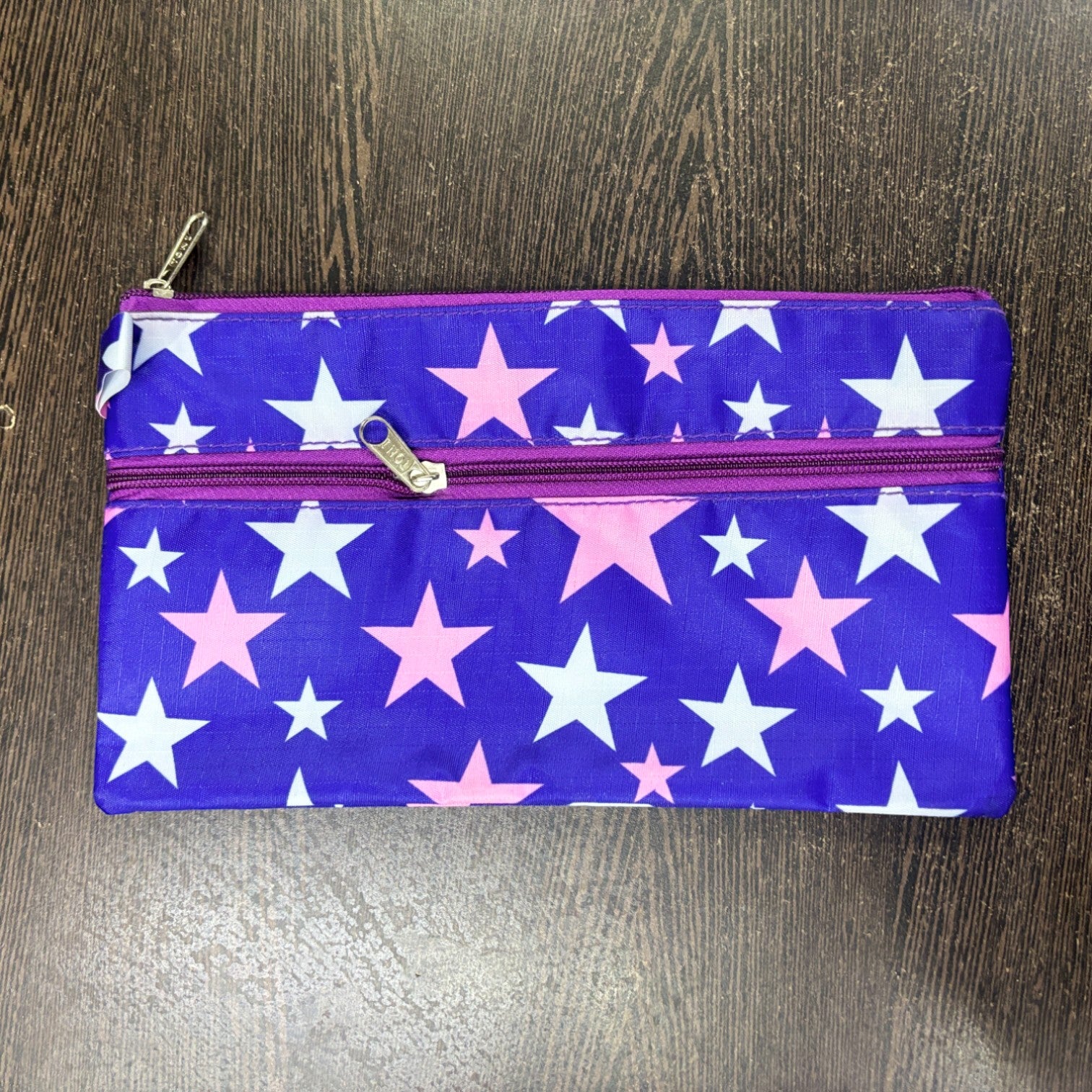 Kids Pen Pencil Pouch Stylish School Art Organiser Zip - Apkamart