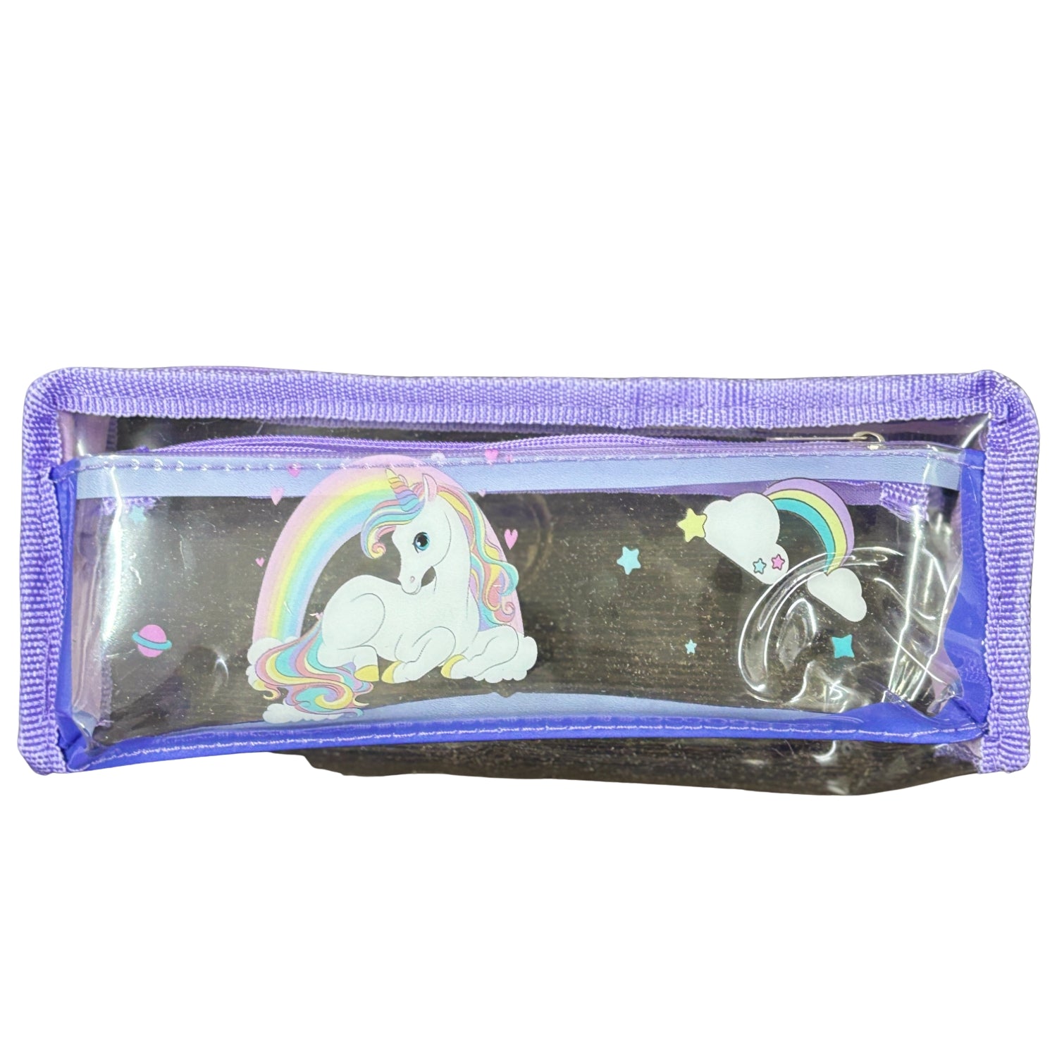 School Pencil Case for Kids | Trendy Pouch for Pens, Pencils & Supplies | Durable Zip Pouch for Pens, Pencils, Eraser | Cute Cartoon Design for Boys & Girls - Apkamart