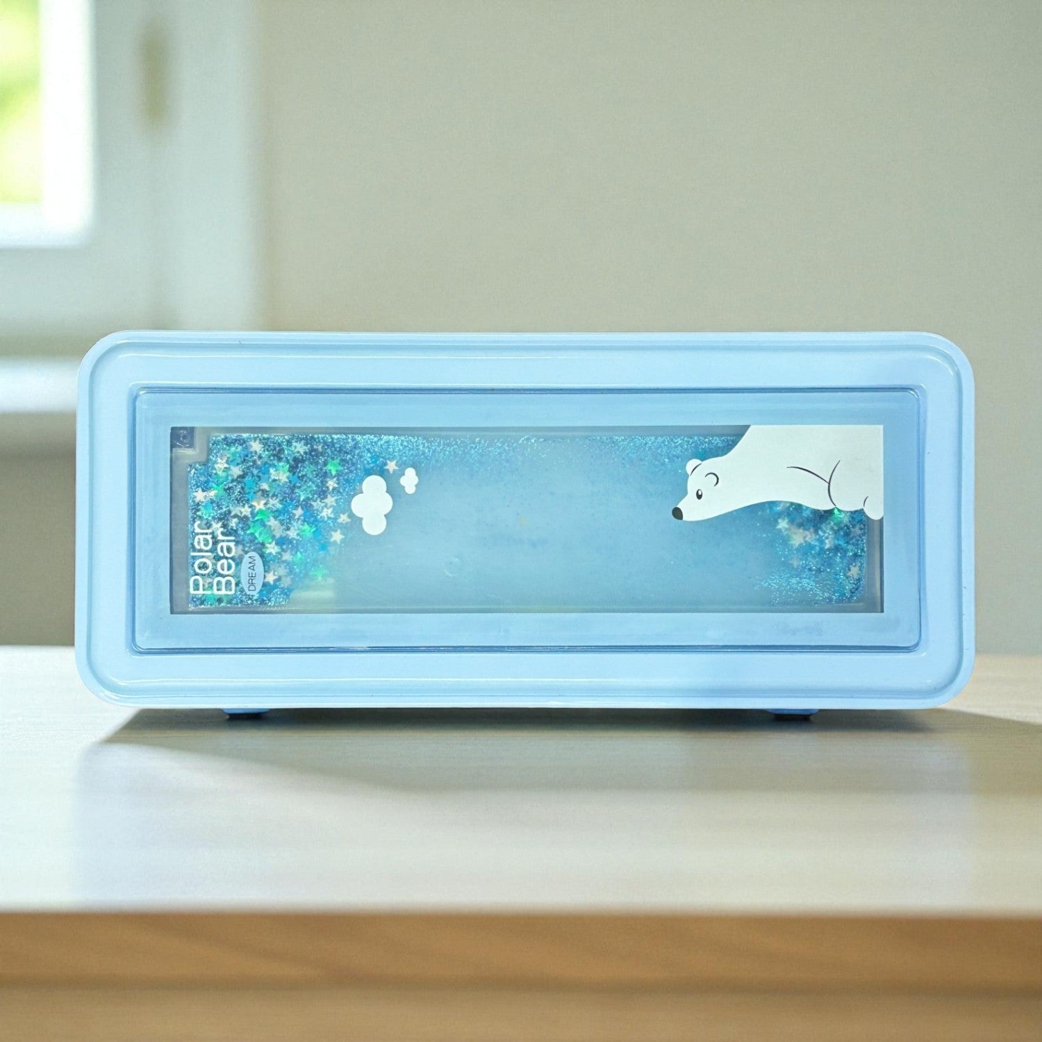 Plastic Pencil Box for Kids | Smart Pen Pencil Case with Sharpener, Scale & Eraser | Kids Study Organizer for School - Apkamart