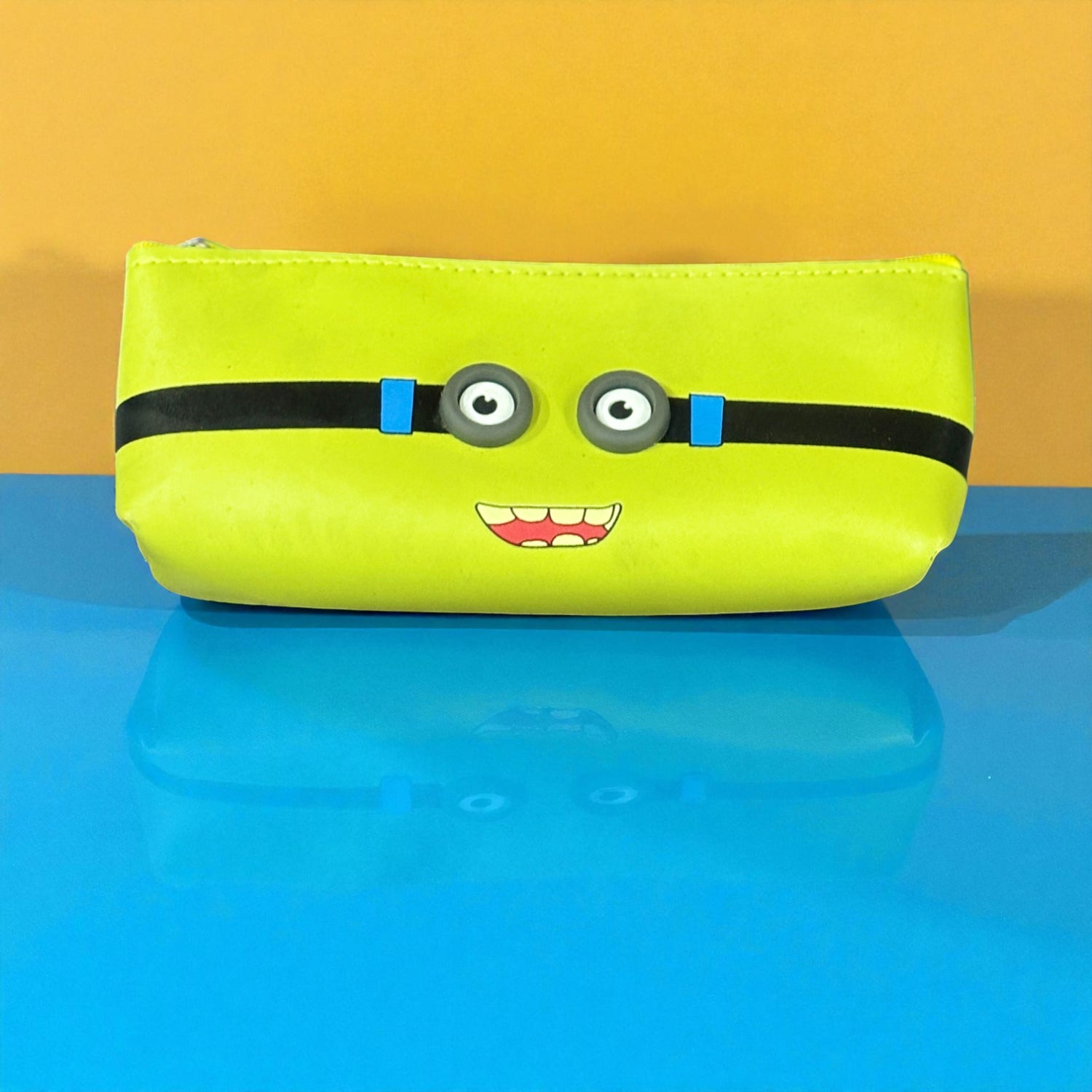 Pencil Stationery Pouch Kit for Kids | Spacious School Pencil Case | Durable Zip Pouch for Pens, Pencils, Eraser & Supplies | Cute Cartoon Design for Boys & Girls - Apkamart