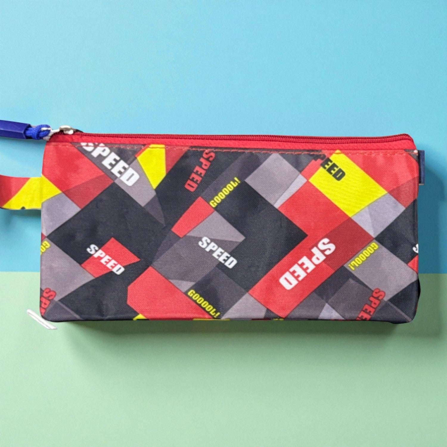 Pen Pencil Stationery Pouch for Kids | Multi-Purpose School Pouch for Boys & Girls | Spacious Zip Pencil Case for Pens, Pencils, Colors & Accessories - Apkamart