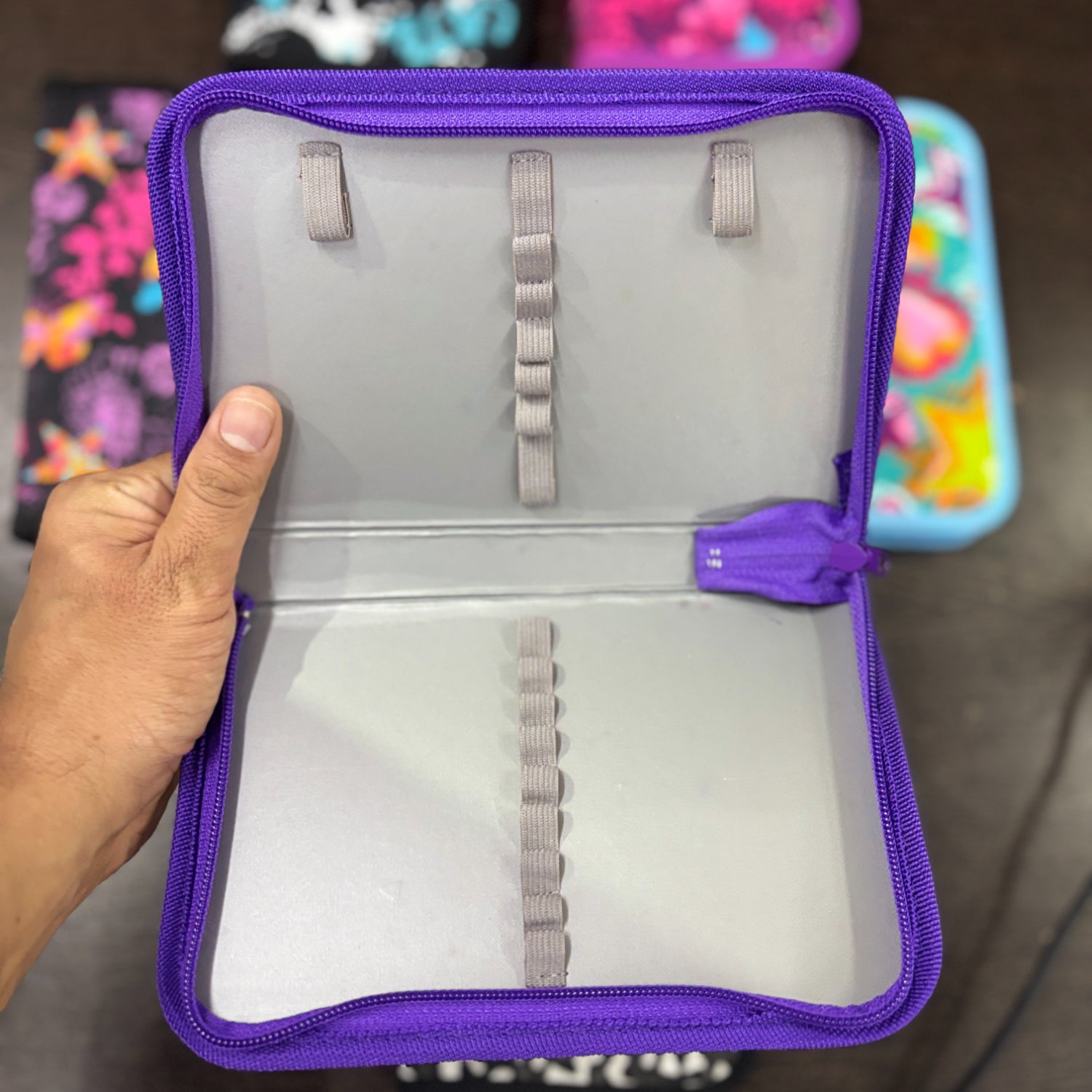 Stationery Pouch Kit for Kids | Car Design Pencil Pouch | Multipurpose School Pouch for Boys & Girls | Zip Closure Study Organizer for School Supplies - Apkamart