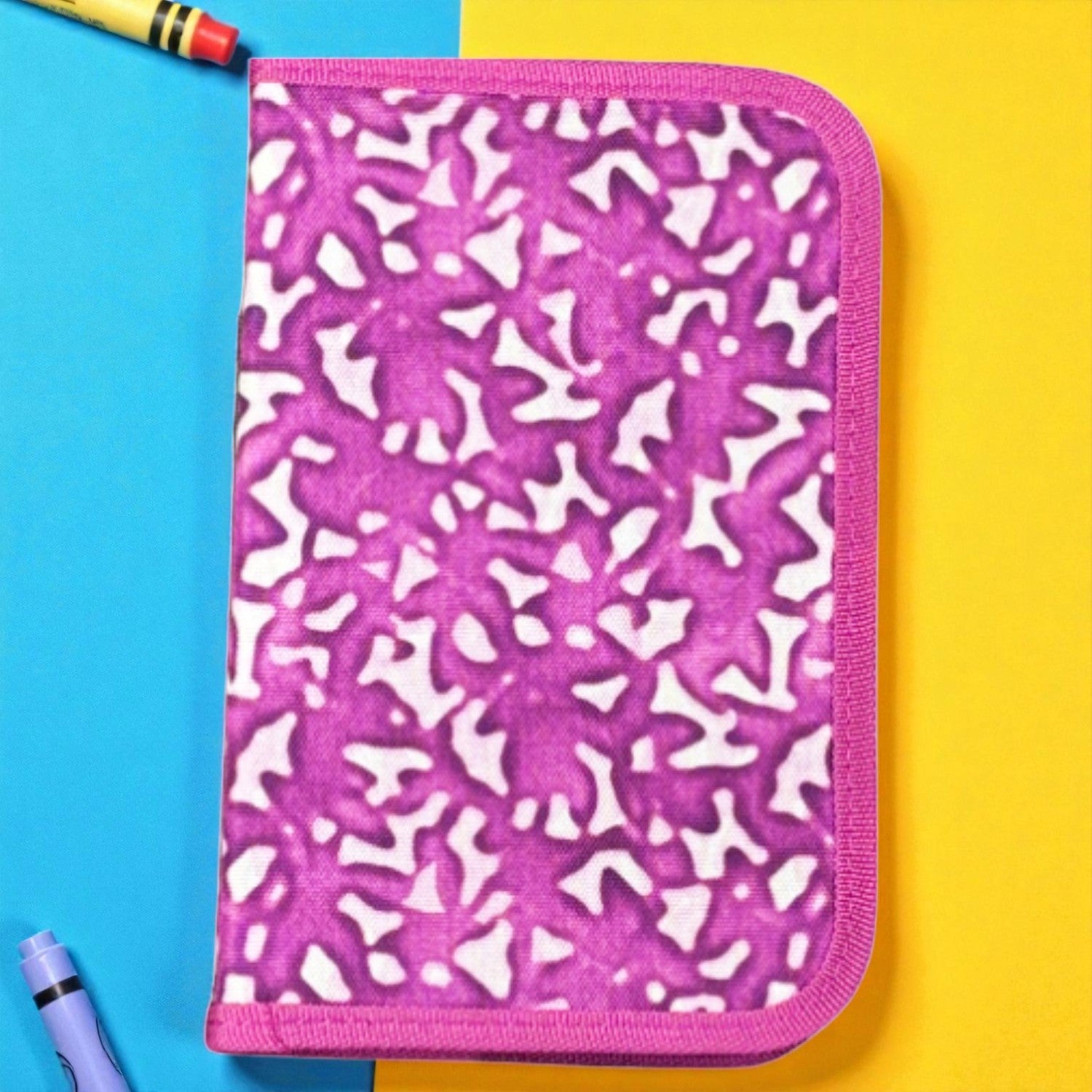 Stationery Pouch Kit for Kids | Car Design Pencil Pouch | Multipurpose School Pouch for Boys & Girls | Zip Closure Study Organizer for School Supplies - Apkamart