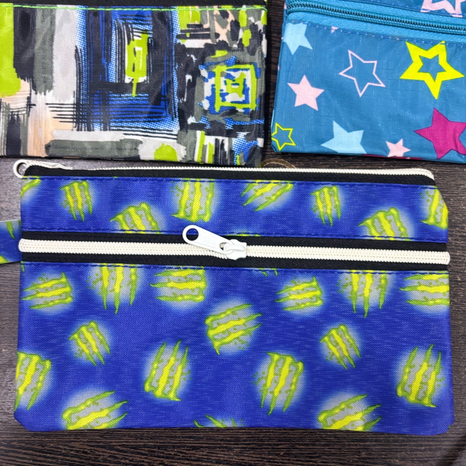 Pen Pencil Stationery Pouch for Kids | Multi-Purpose School Pouch for Boys & Girls | Spacious Zip Pencil Case for Pens, Pencils, Colors & Accessories - Apkamart