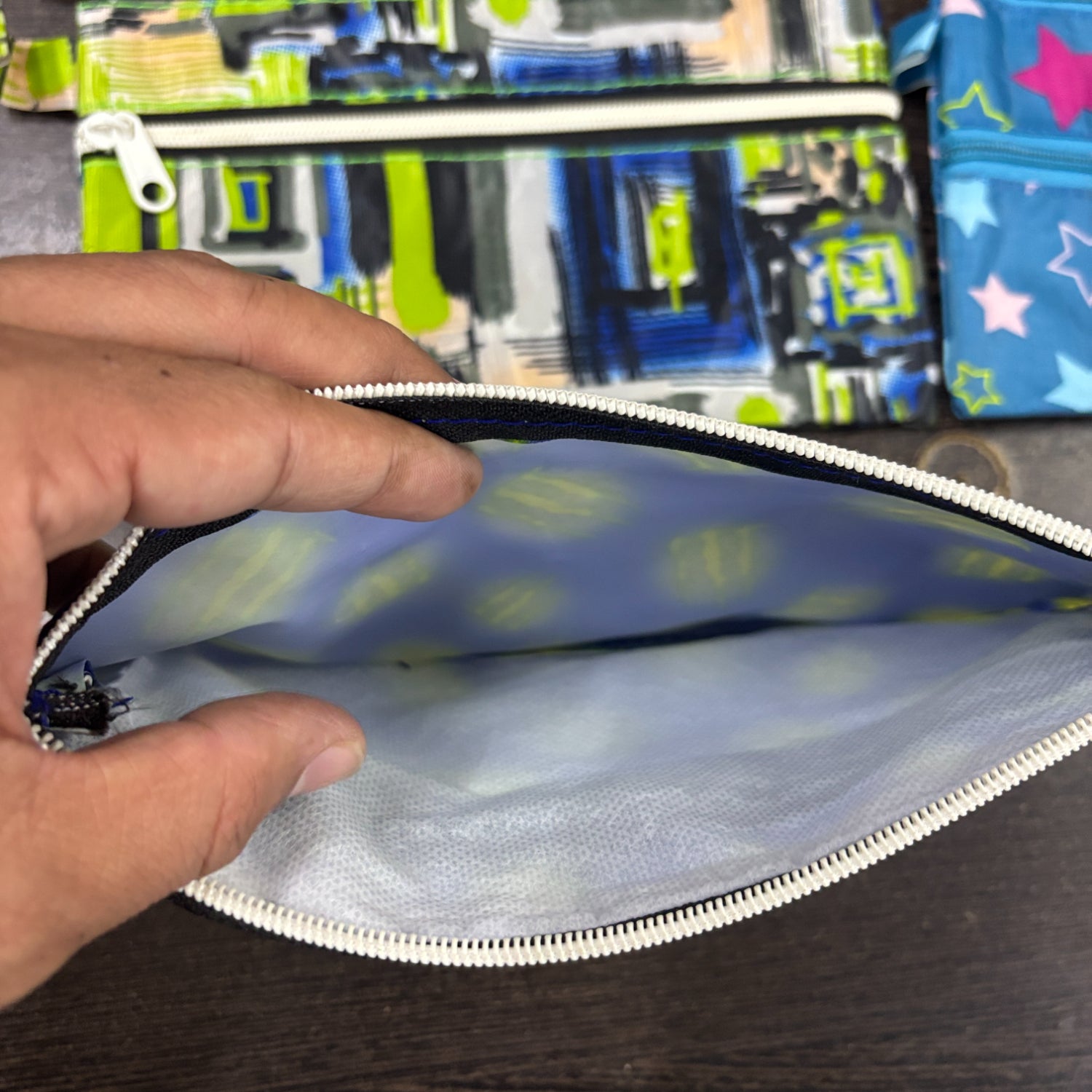 Pen Pencil Stationery Pouch for Kids | Multi-Purpose School Pouch for Boys & Girls | Spacious Zip Pencil Case for Pens, Pencils, Colors & Accessories - Apkamart