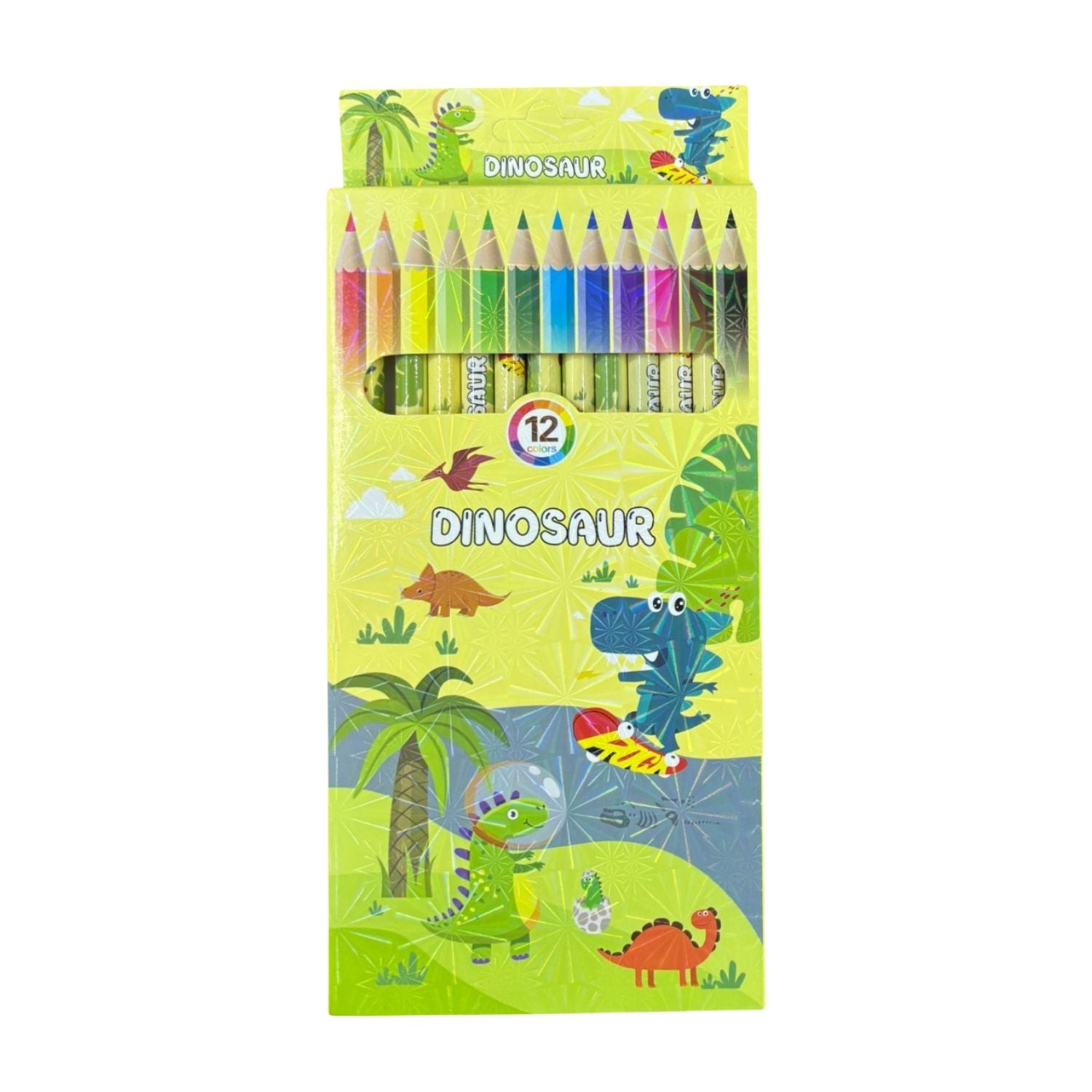 Pencil Colors | Assorted Colored Pencils for Kids, Students & Artists | 12 Colors in Each Pack | Smooth Coloring Pencils for Drawing, Sketching, School - Apkamart #Style_Pack Of 1