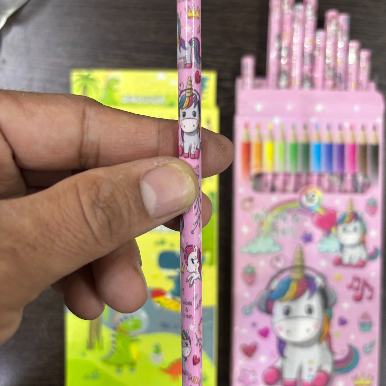 Colour Pencils 12 Assorted - Drawing Pencils For Kids