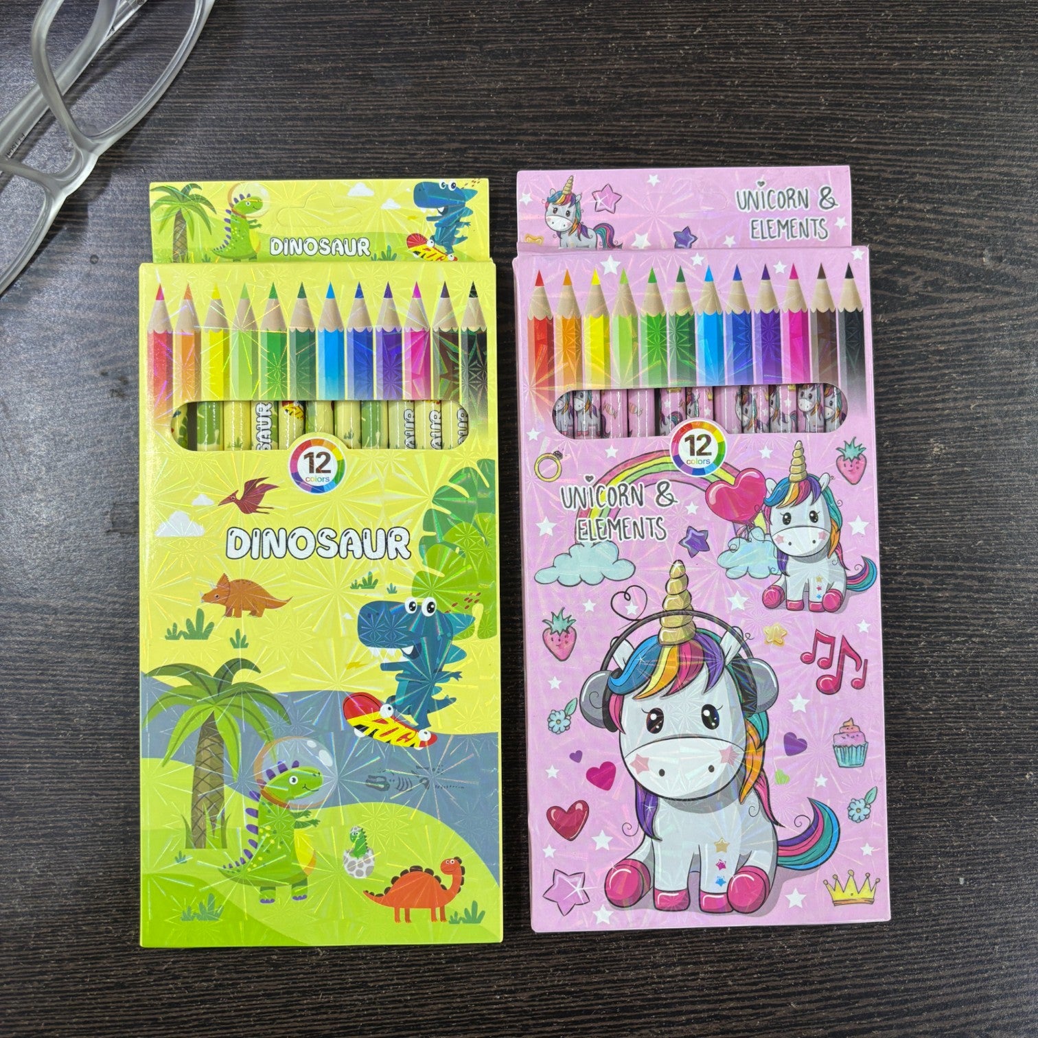 Colour Pencils 12 Assorted - Drawing Pencils For Kids