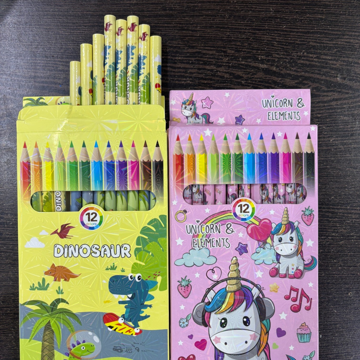 Colour Pencils 12 Assorted - Drawing Pencils For Kids