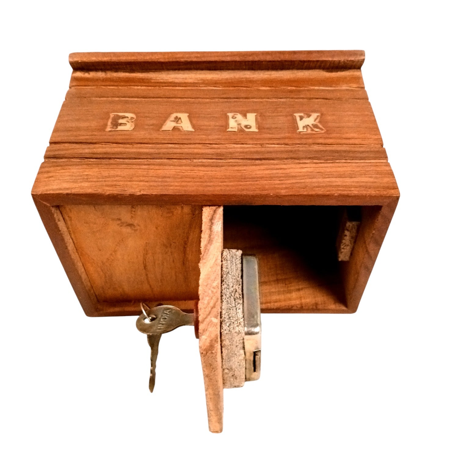 Money Bank - Coin Box With Lock  - Gift Items for Kids - 6 Inch - Apkamart