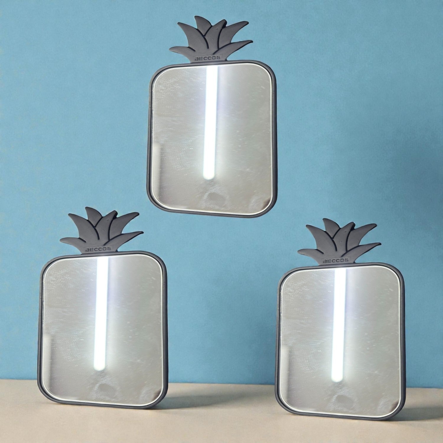 Mini Pocket Mirror for Girls & Kids | Portable Handbag & Travel Mirror | Compact Mirror for Makeup, Grooming & Daily Use - Apkamart #Style_Pack Of 3