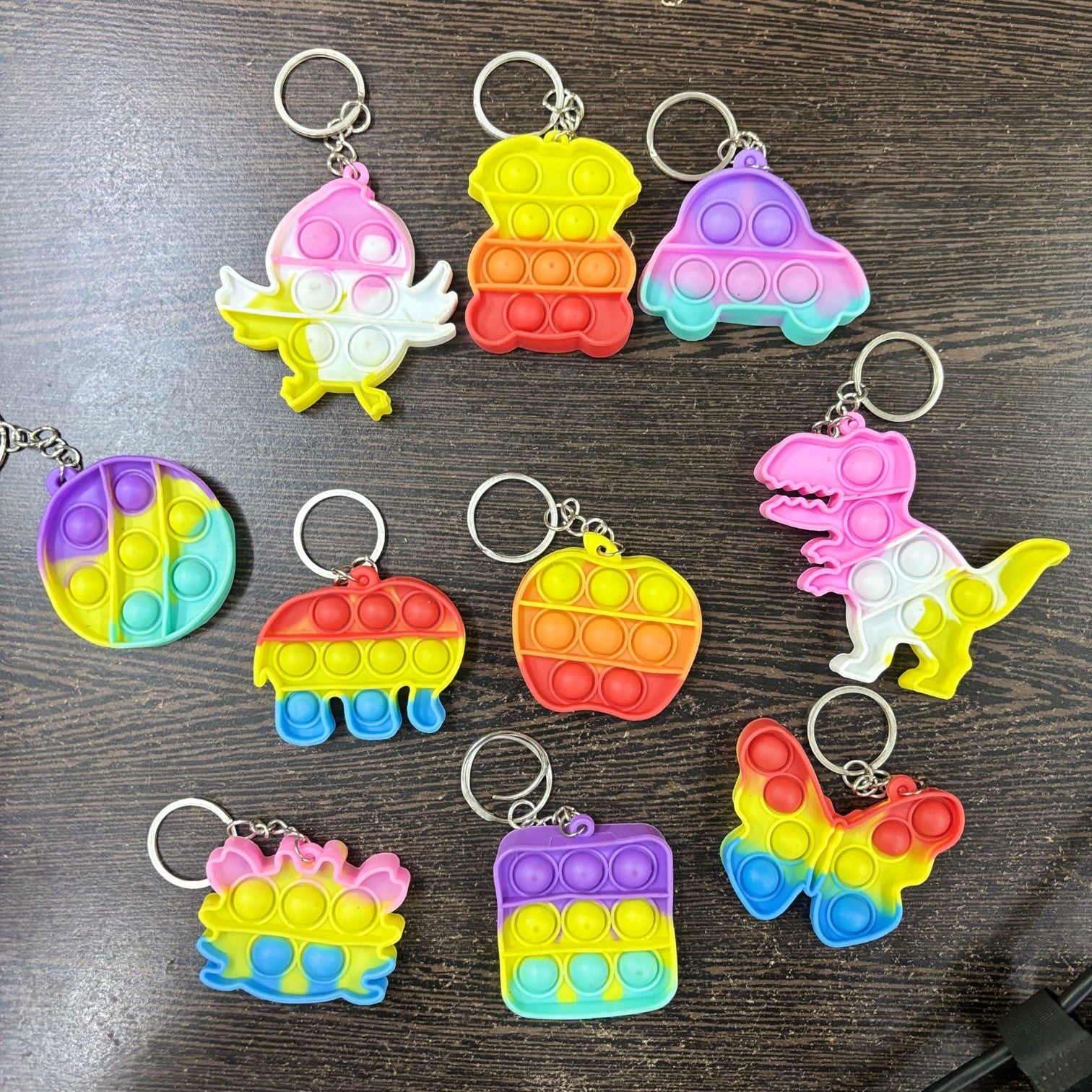 Cute Kids Key Chain | Cartoon Character Keychain for School Bags, Keys & Return Gifts