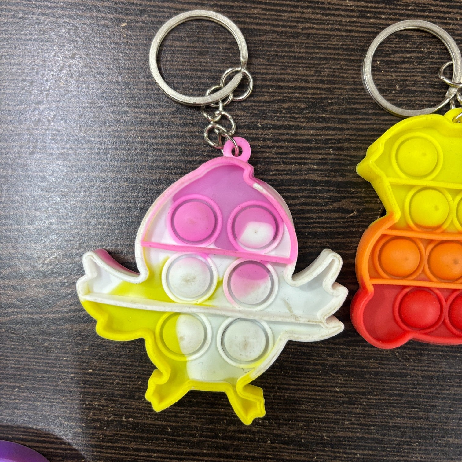 Cute Kids Key Chain | Cartoon Character Keychain for School Bags, Keys & Return Gifts