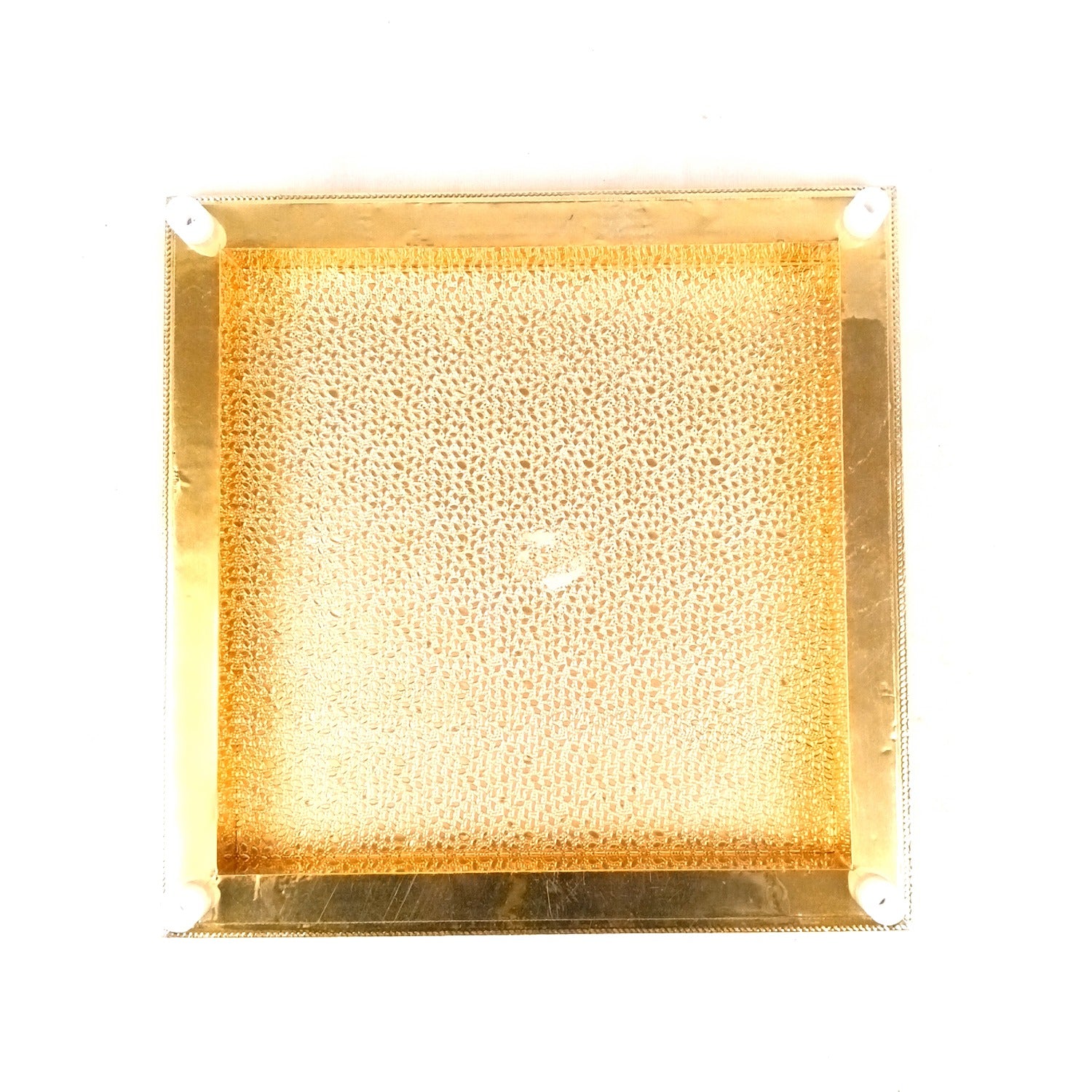 Puja Chowki Bajot Wooden | Wooden Meenakari Pooja Peeta Table | Stool / Aasan for God Idols - for Festivals, Home, living Room, Corner, Mandir Decoration & Gifts - 12 Inch - Apkamart