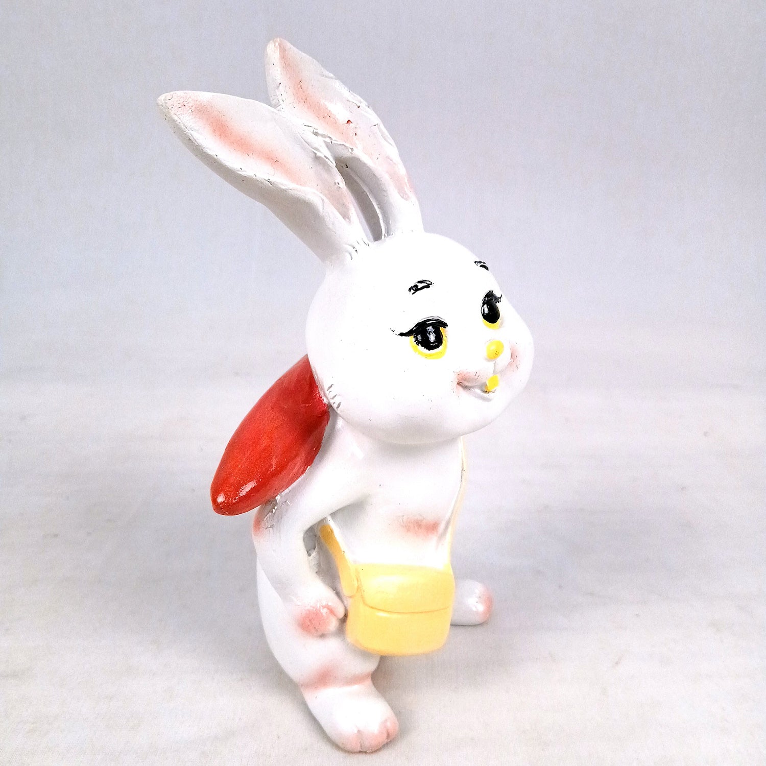 Rabbit Showpiece Set | Cute Bunny Figurines - for Home, Table, Living Room, TV Unit & Garden, Balcony Decor & Gifts - 8 Inch - Apkamart #Style_Design 1