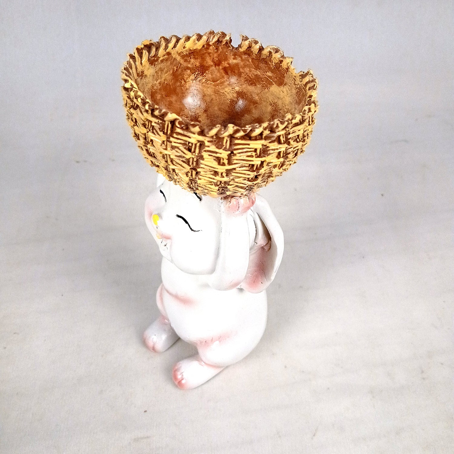 Rabbit Showpiece Set | Cute Bunny Figurines - for Home, Table, Living Room, TV Unit & Garden, Balcony Decor & Gifts - 8 Inch - Apkamart #Style_Design 2