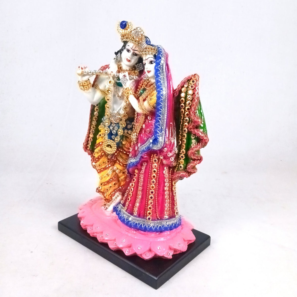 Standing Radha Krishna Statue Idol – 11 Inch 