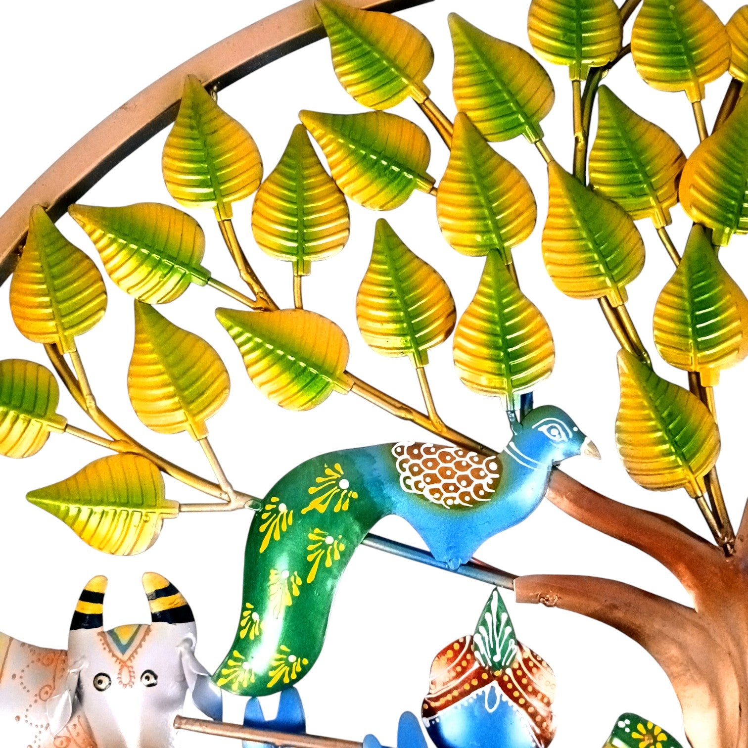 Radha Krishna Wall Hanging with LED Light | Decorative Spiritual Wall Art for Living Room,  Bedroom & Temple | Traditional Home Decor & Gift Item - 24 Inch - Apkamart