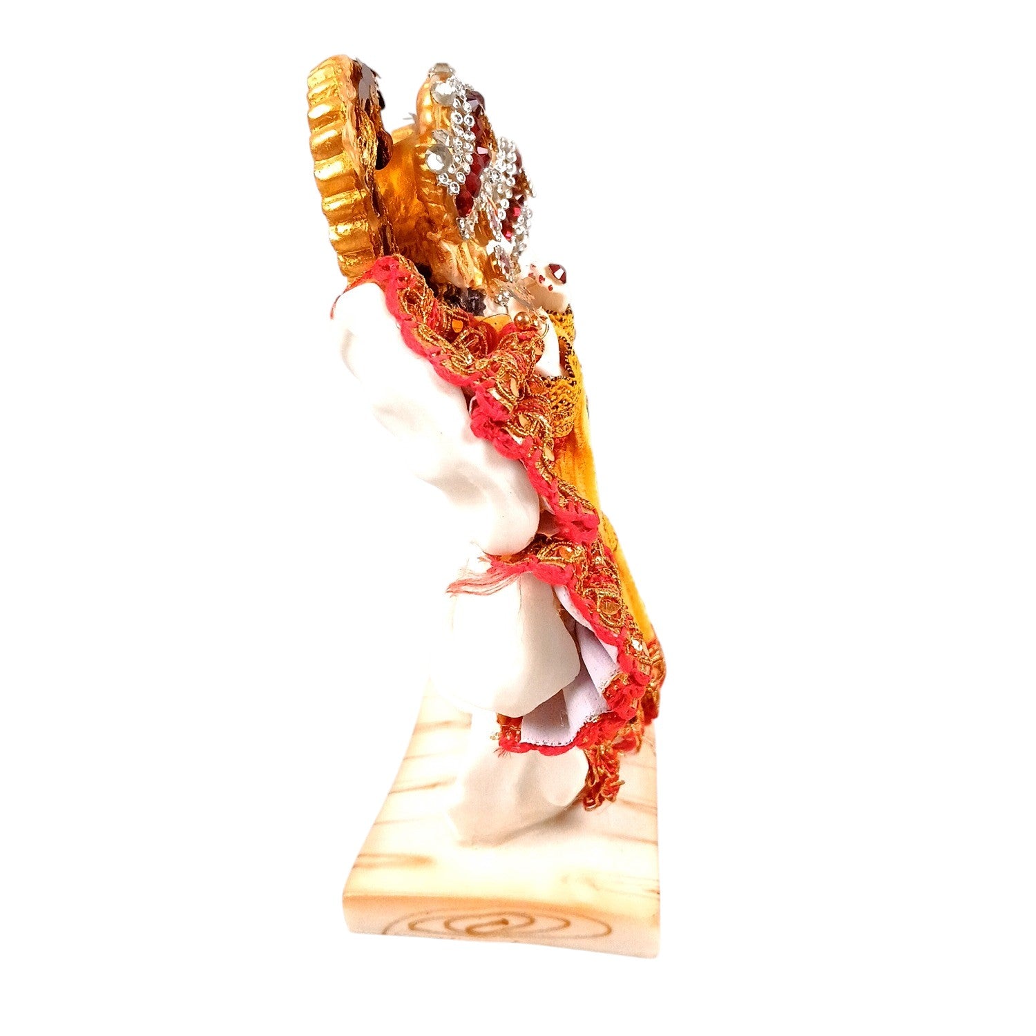 Radha Krishna Statue | Radhe Krishna Idol for Home, Pooja Room & Vastu | Religious Table Decor & Diwali Gift - 8 Inch - Apkamart