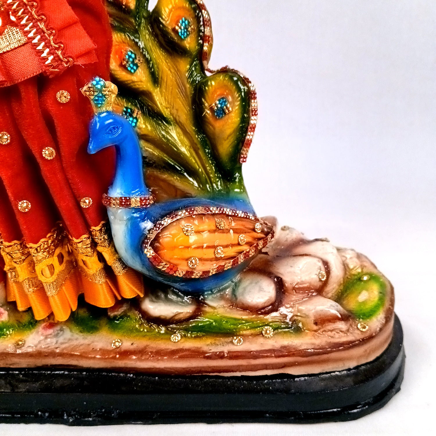 Radha Krishna Statue | Radha Krishna Idol Murti - for Gift, Home, Table, Living Room, Office, Puja Room Decoration - 15 Inch - Apkamart #Style_Design 1