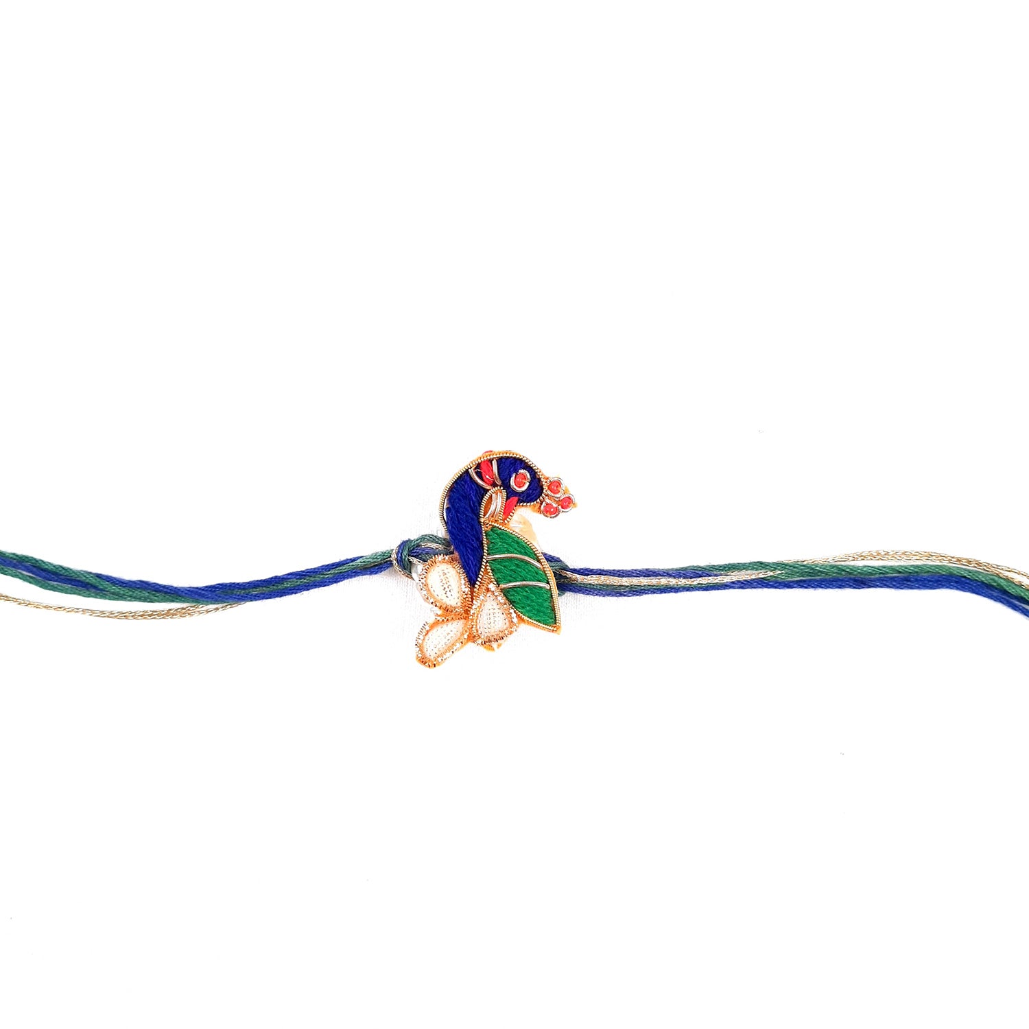 Stylish Peacock Rakhi with Box | Designer Rakhi Combo for Brother, Bhaiya, Bhai - apkamart