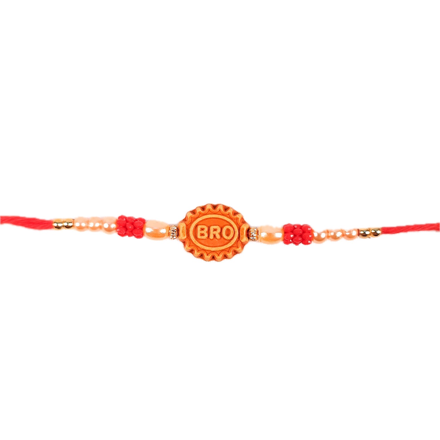 Rakhi - Bro Design | Rakhi Designer Combo for Bhaiya, Bhabhi, Bhai, Sister In Law & Kids | For Raksha Bandhan - apkamart 