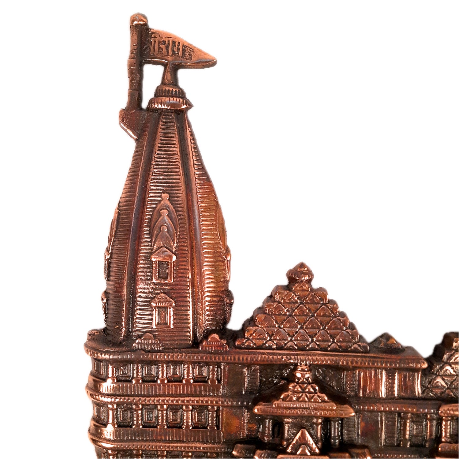 Ram Mandir Ayodhya Model Wall Hanging | Lord Ram Wall Decor - for Home Temple, Office Decor & Gifts - apkamart