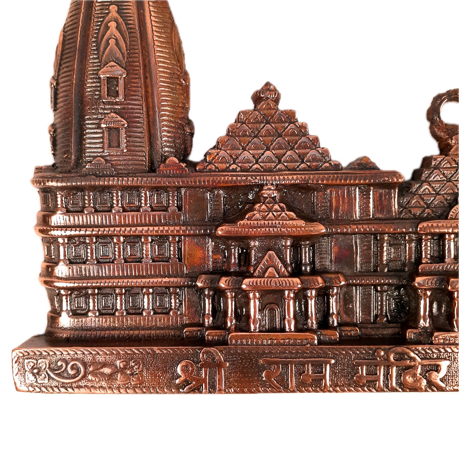 Ram Mandir Ayodhya Model Wall Hanging | Lord Ram Wall Decor - for Home Temple, Office Decor & Gifts - apkamart