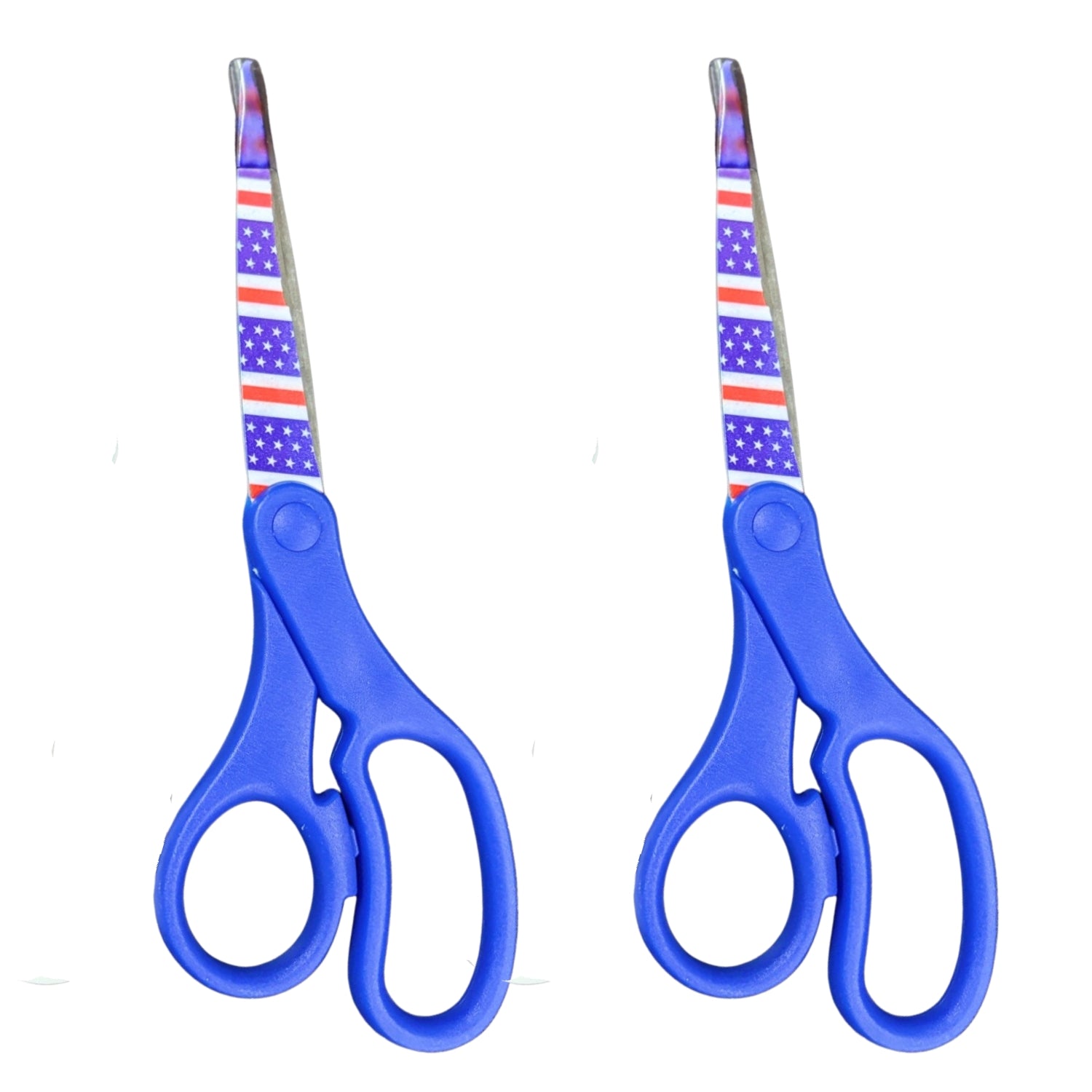 Scissor | Scissor for Art Craft Kitchen and Office | Sharp Stainless Steel Scissors for Home, Office, School Cutting Tasks With Comfortable Grip - Apkamart #Style_Pack Of 2
