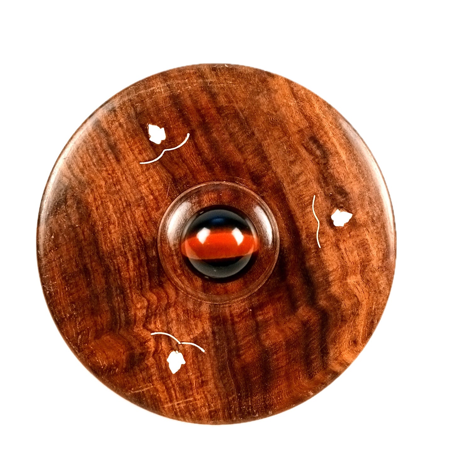Wooden Bowl | Sugar Pot| Dry Fruit Box Container | Salt Spice Jar | Masala Box | Multi-Use Container - for Home, Kitchen, Dining Table Decor - 5 Inch (Pack Of 2) - Apkamart