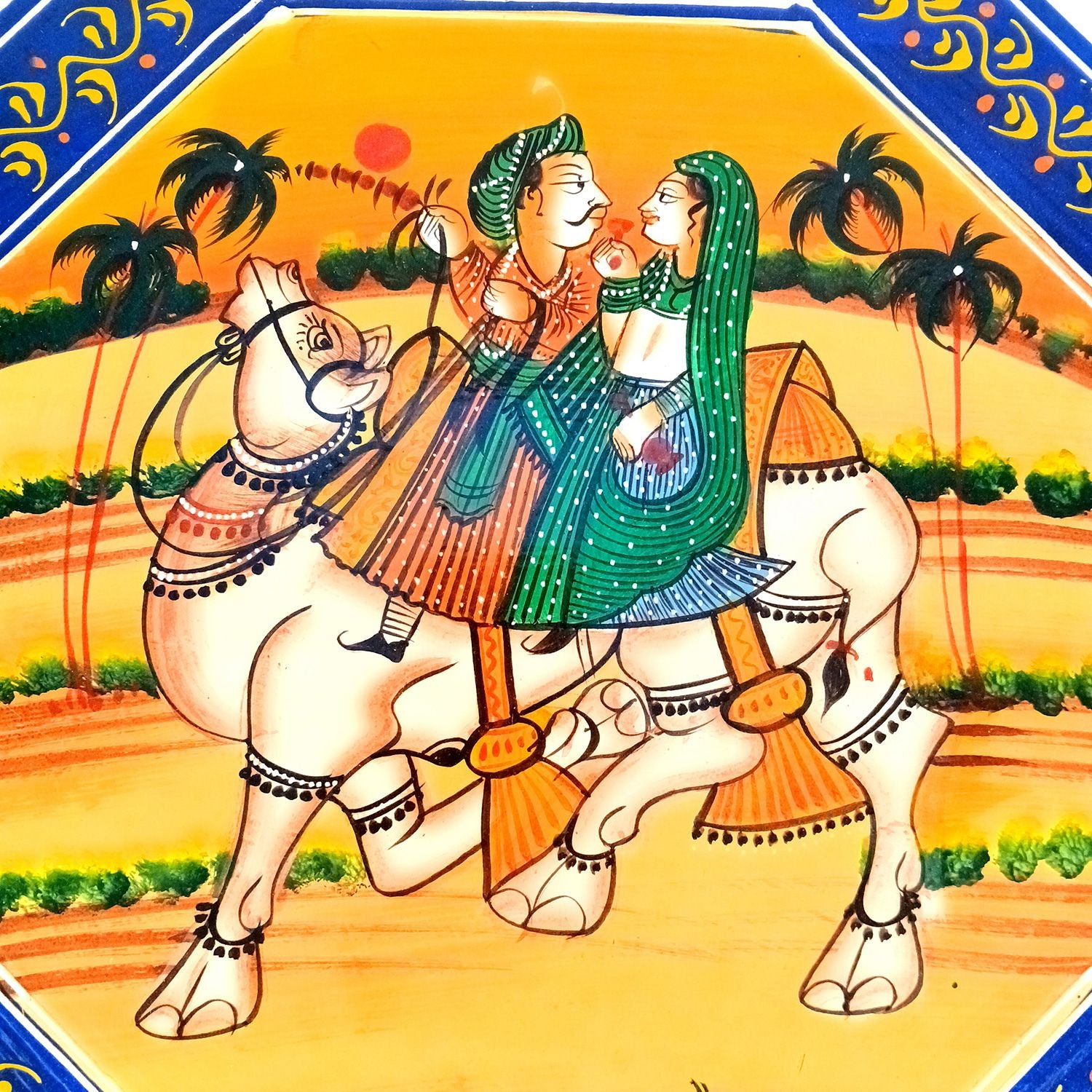 Wooden Side Table Stool | End Table | Bed Side Table - For Living room, Sitting, Plant Stand, Home Decor & Gifts - 18 Inch - Apkamart