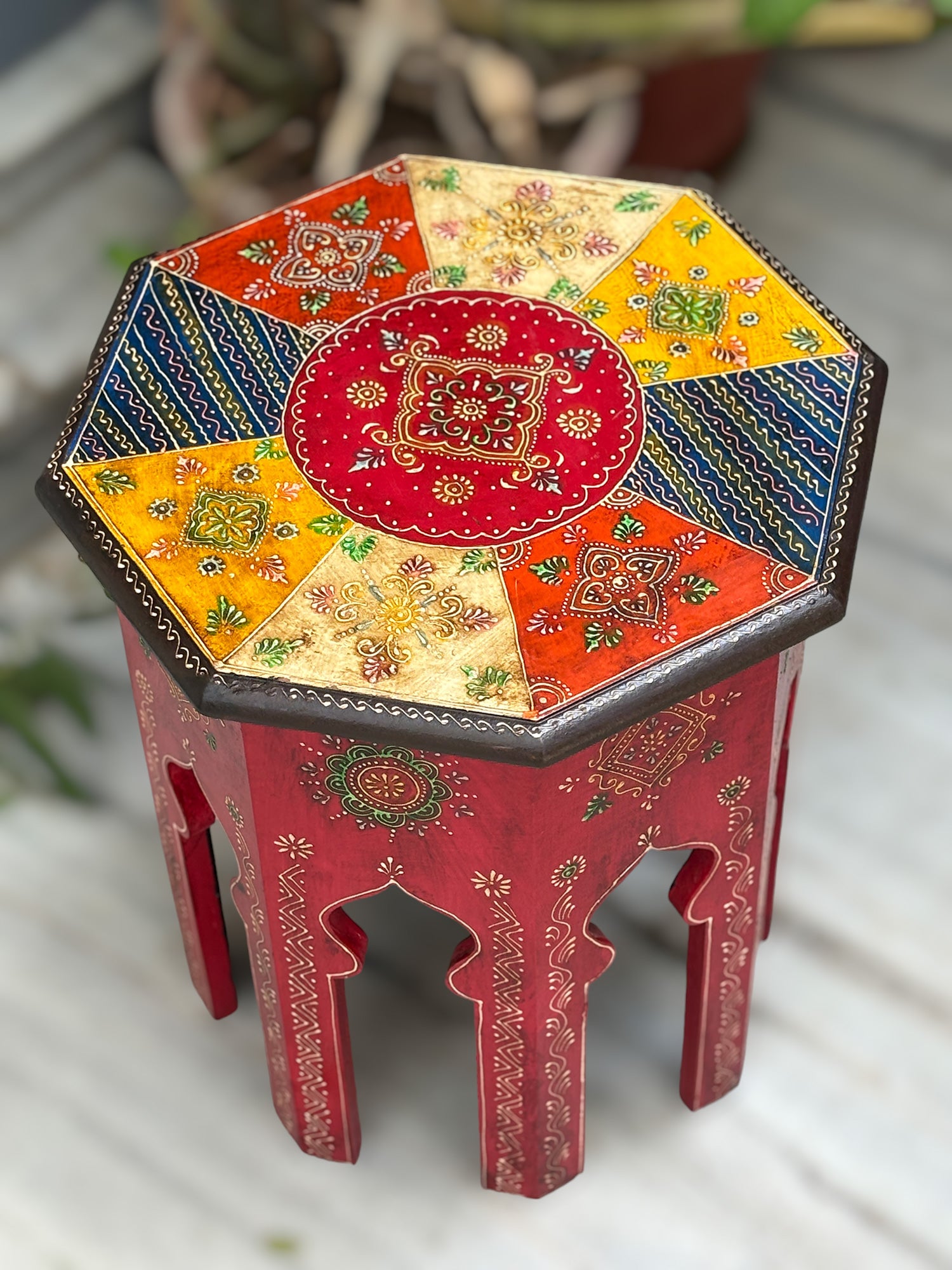 Wooden Side Table | End Table | Coffee Tables - for Living Room, Bedside, Sofa Side, Corners, Home Decor & Gifts - 18 Inch - Apkamart