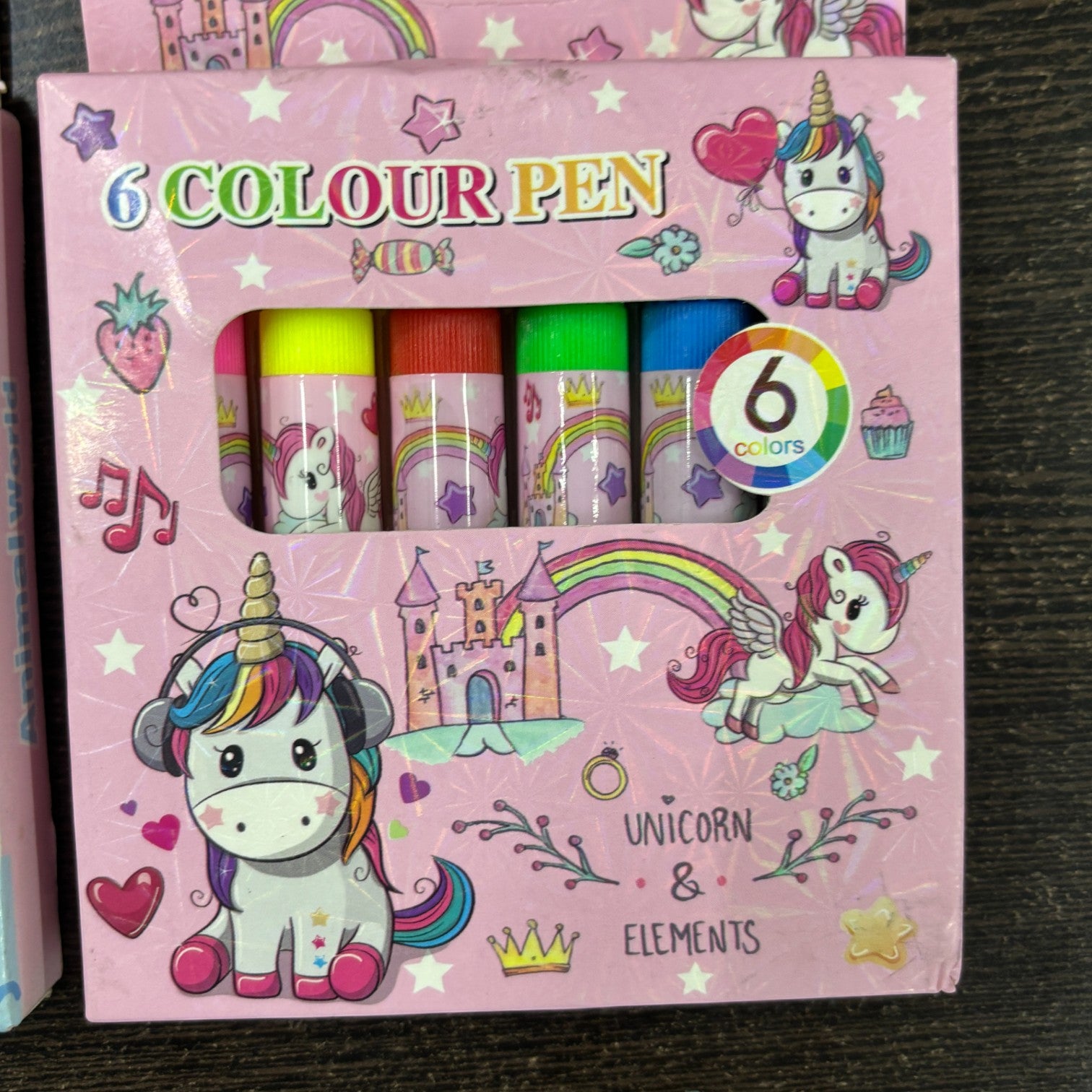 Mini Sketch Pen | Coloring Pen Set for Kids, School, Drawing, Art & Craft, Birthday Return Gifts, Students Stationery – 6 Multicolor Mini Sketch Pens in Each Pack