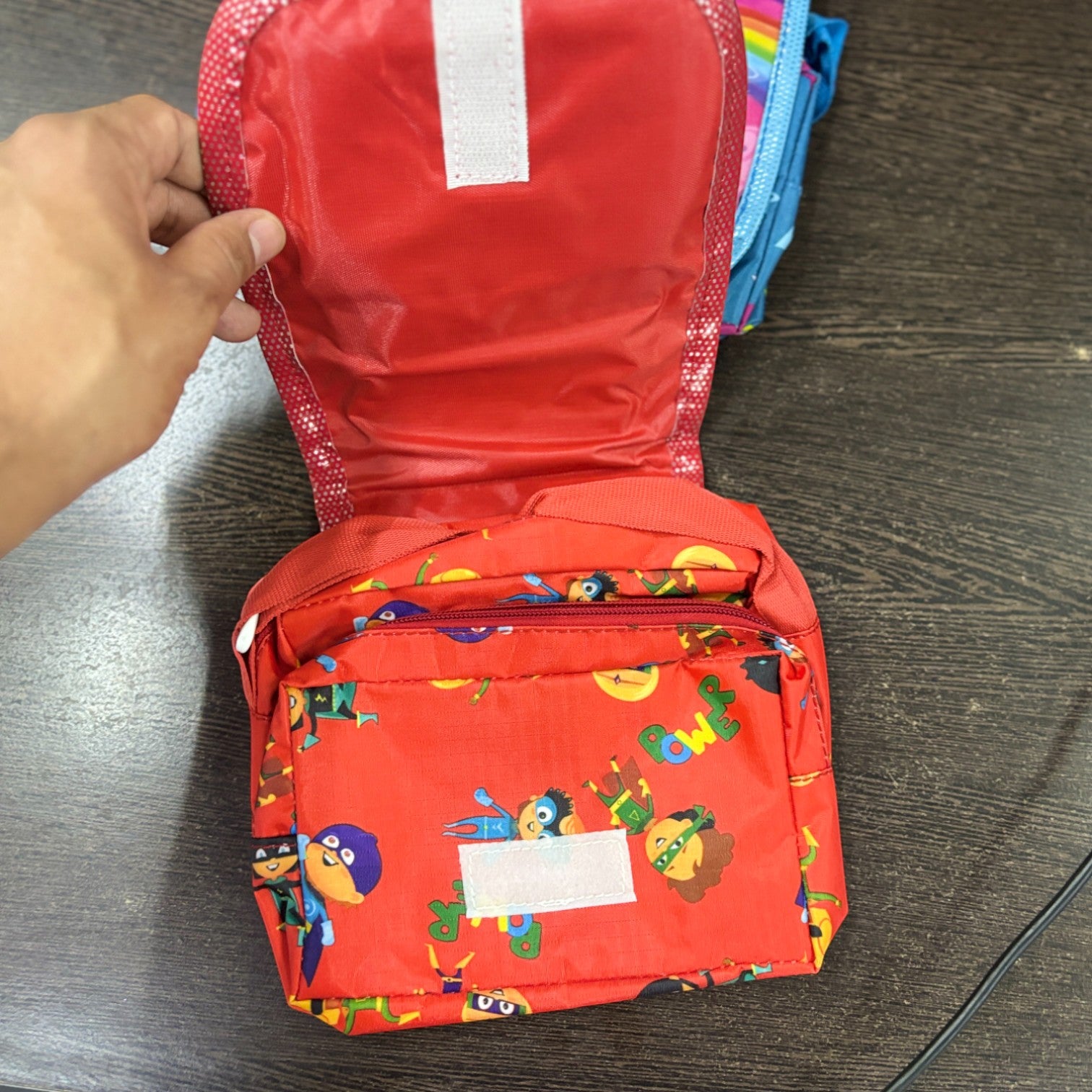Cartoon Print Sling Bag For Kids Girls Boys Crossbody - Apkamart